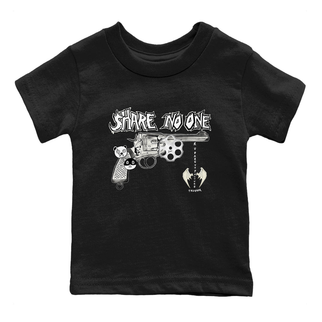 5s Sail shirt to match jordans Share No One sneaker tees Air Jordan 5 Sail Drip Gear Zone baby toddler Black 2 cotton Shirt