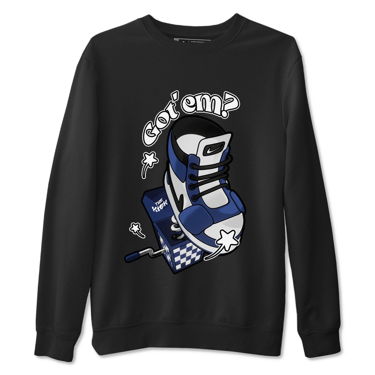 1s Midnight Navy shirts to match jordans Shoe In The Box sneaker match tees Air Jordan 1 Midnight Navy match shoes to clothes Drip Gear Zone unisex cotton Black 2 shirts