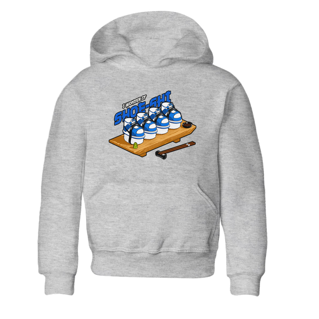 AJ1 Game Royal shirt to match jordans Shoe-Shi sneaker tees Air Jordan 1 Game Royal Drip Gear Zone baby toddler Heather Grey 2 cotton Shirt