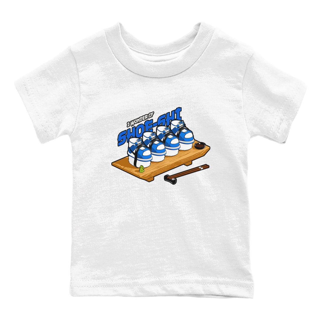 AJ1 Game Royal shirt to match jordans Shoe-Shi sneaker tees Air Jordan 1 Game Royal Drip Gear Zone baby toddler White 2 cotton Shirt