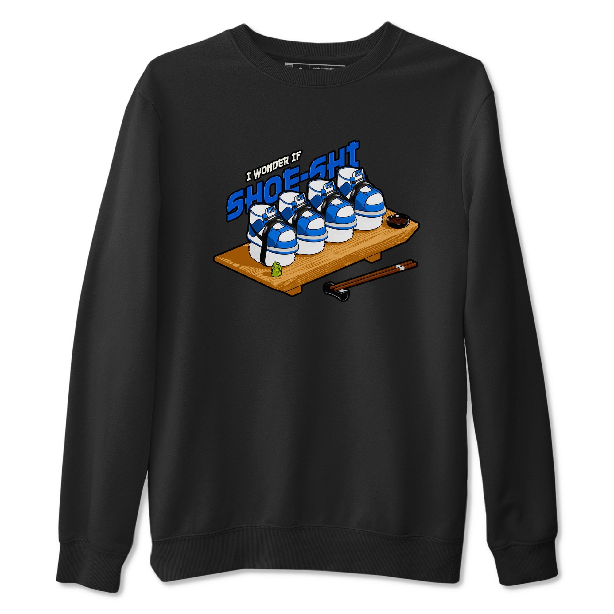 AJ1 Game Royal shirt to match jordans Shoe-Shi sneaker tees Air Jordan 1 Game Royal Drip Gear Zone unisex cotton Black 2 crew neck shirt