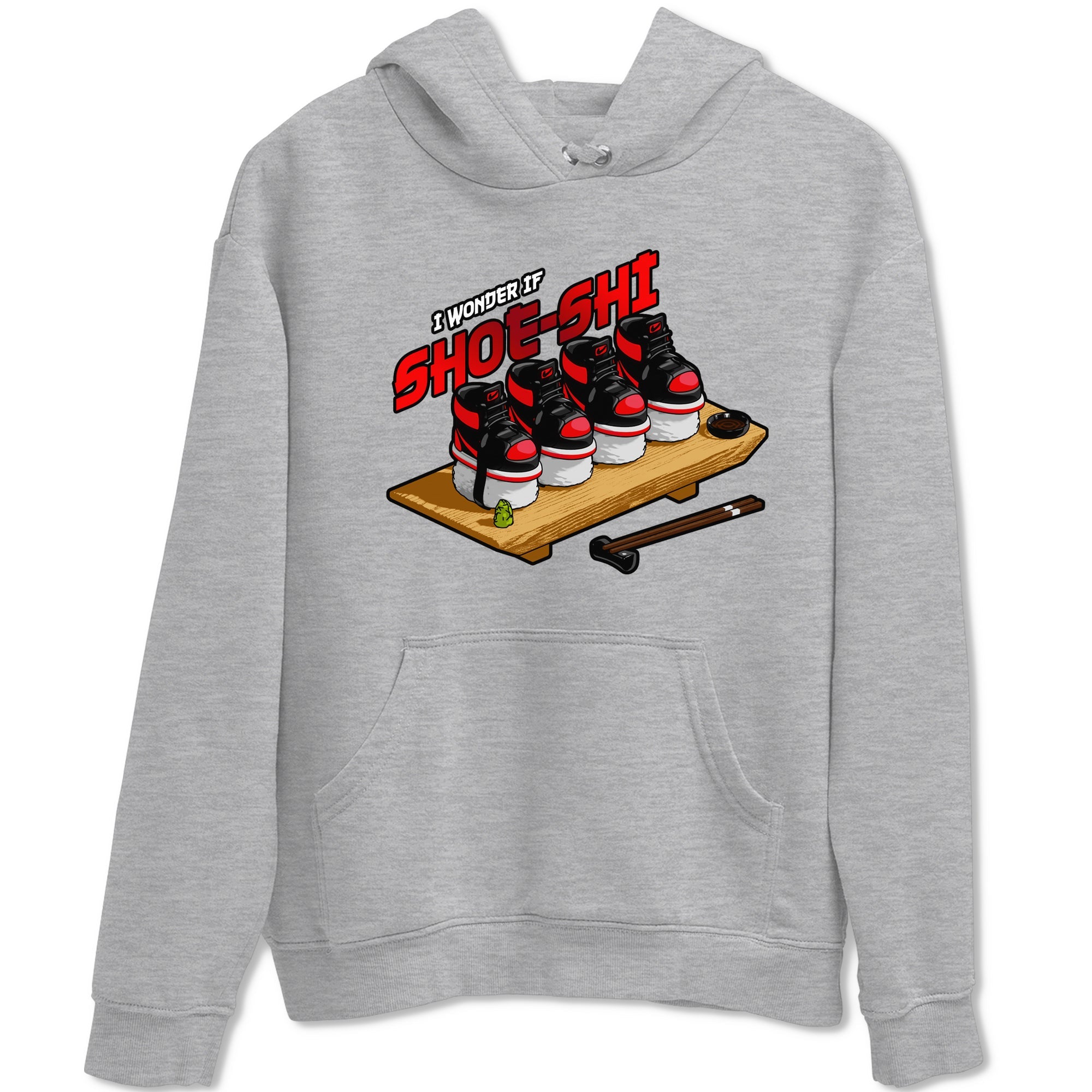 Air Jordan 1 Satin Bred shirt to match jordans Shoe-Shi sneaker tees AJ1 Satin Bred Drip Gear Zone Unisex Heather Grey 2 T-Shirt