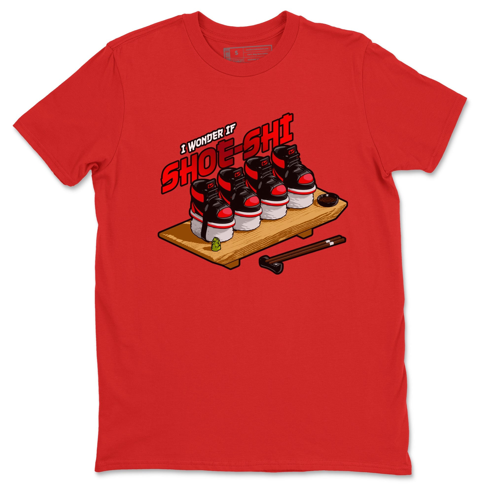 Air Jordan 1 Satin Bred shirt to match jordans Shoe-Shi sneaker tees AJ1 Satin Bred Drip Gear Zone Unisex Red 2 T-Shirt