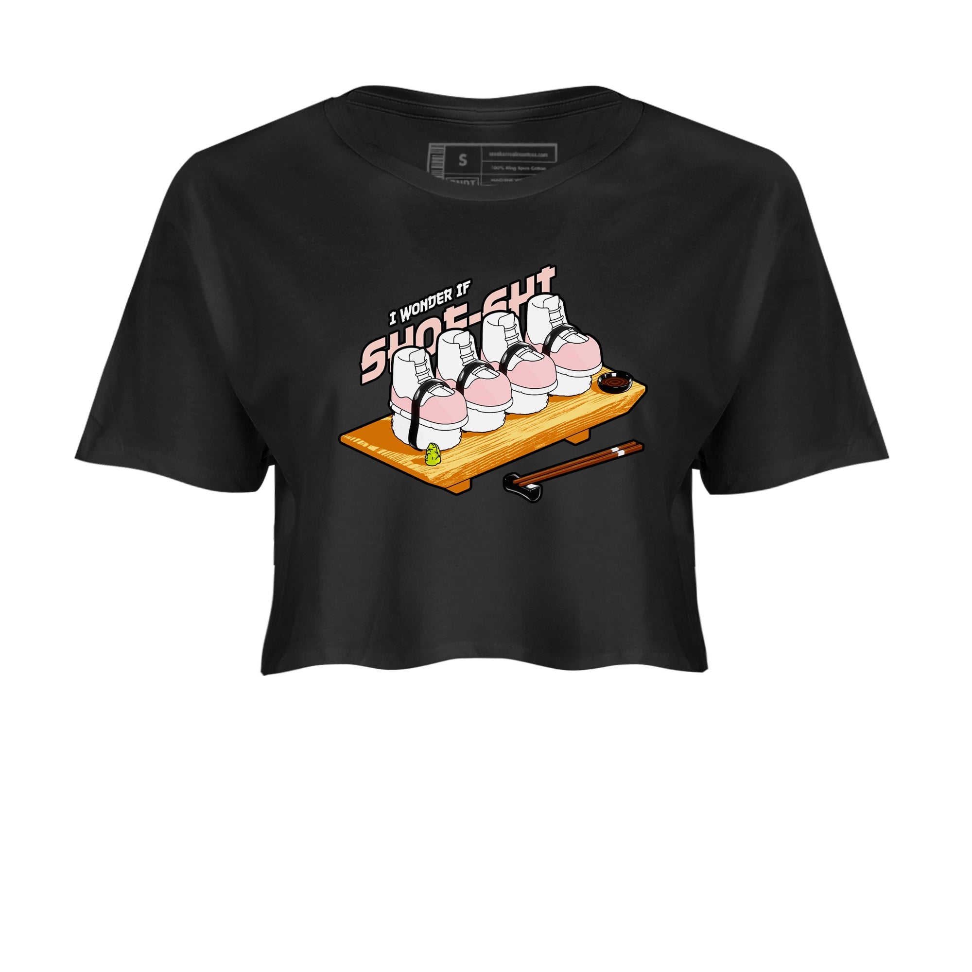 11s Legend Pink shirts to match jordans Shoe-Shi sneaker match tees Air Jordan 11 Legend Pink Drip Gear Zone streetwear brand Black 2 crop tee