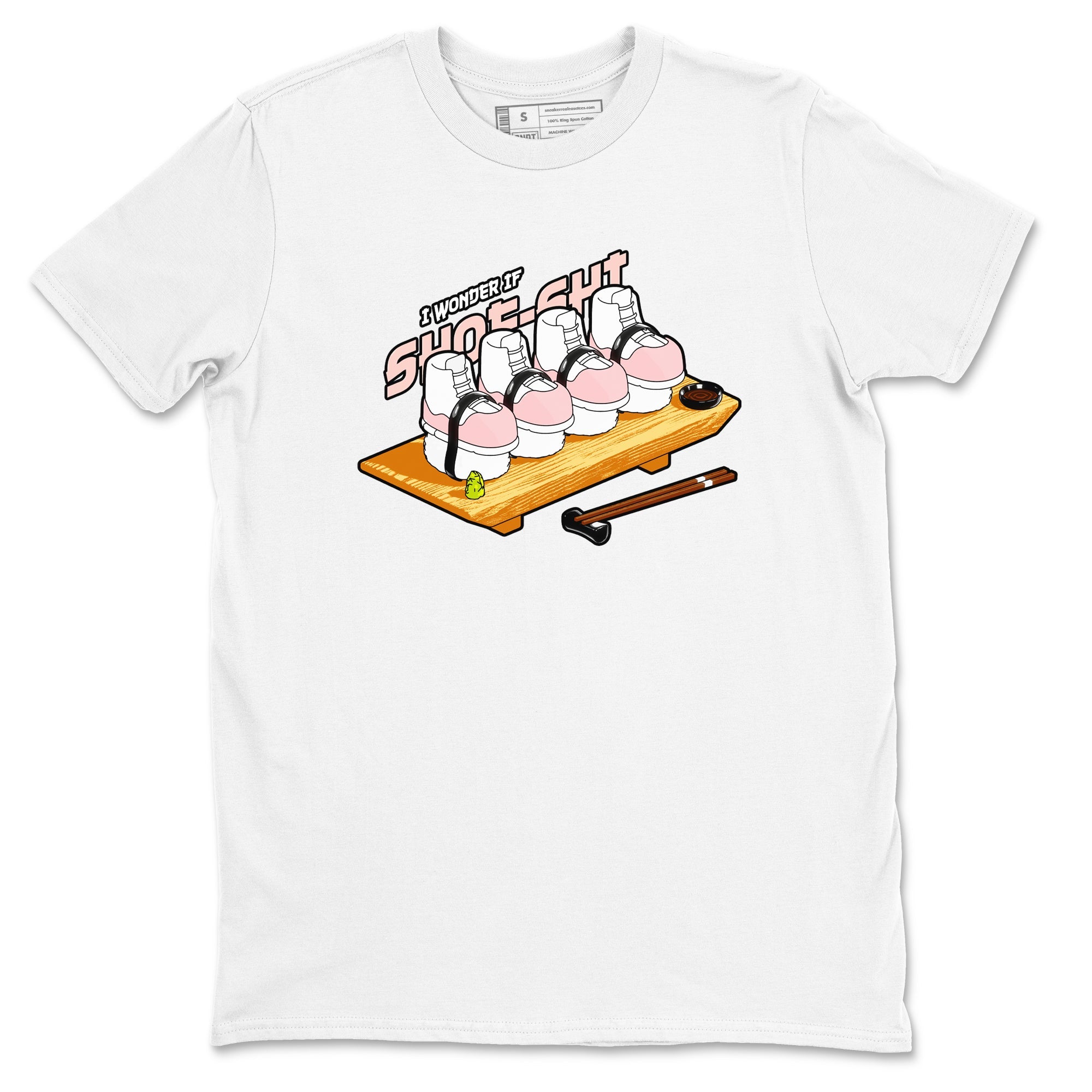 11s Legend Pink shirts to match jordans Shoe-Shi sneaker match tees Air Jordan 11 Legend Pink Drip Gear Zone streetwear brand White 2 unisex cotton tee