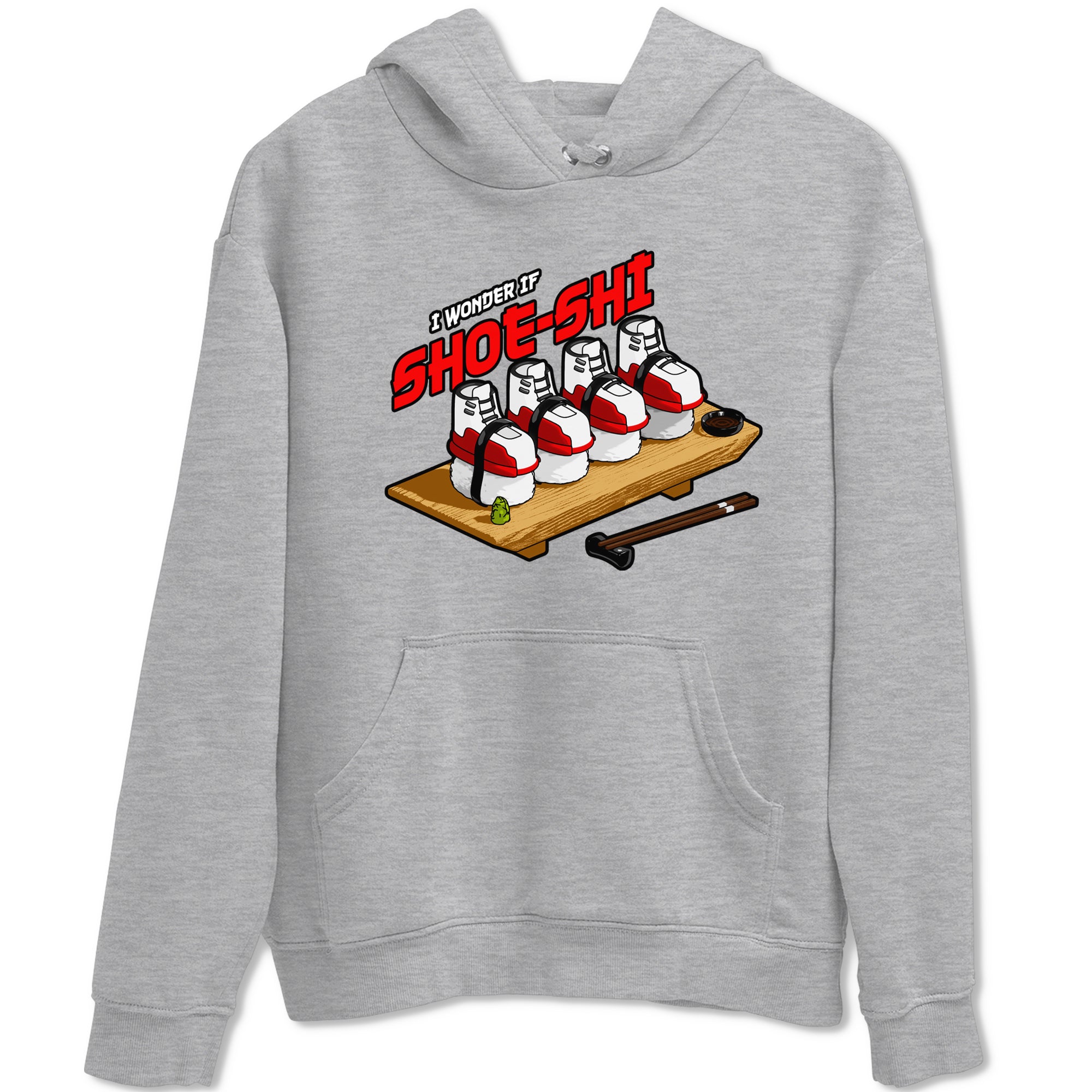 Air Jordan 12 Cherry shirt to match jordans Shoe-Shi sneaker tees AJ12 Cherry Drip Gear Zone Unisex Heather Grey 2 T-Shirt