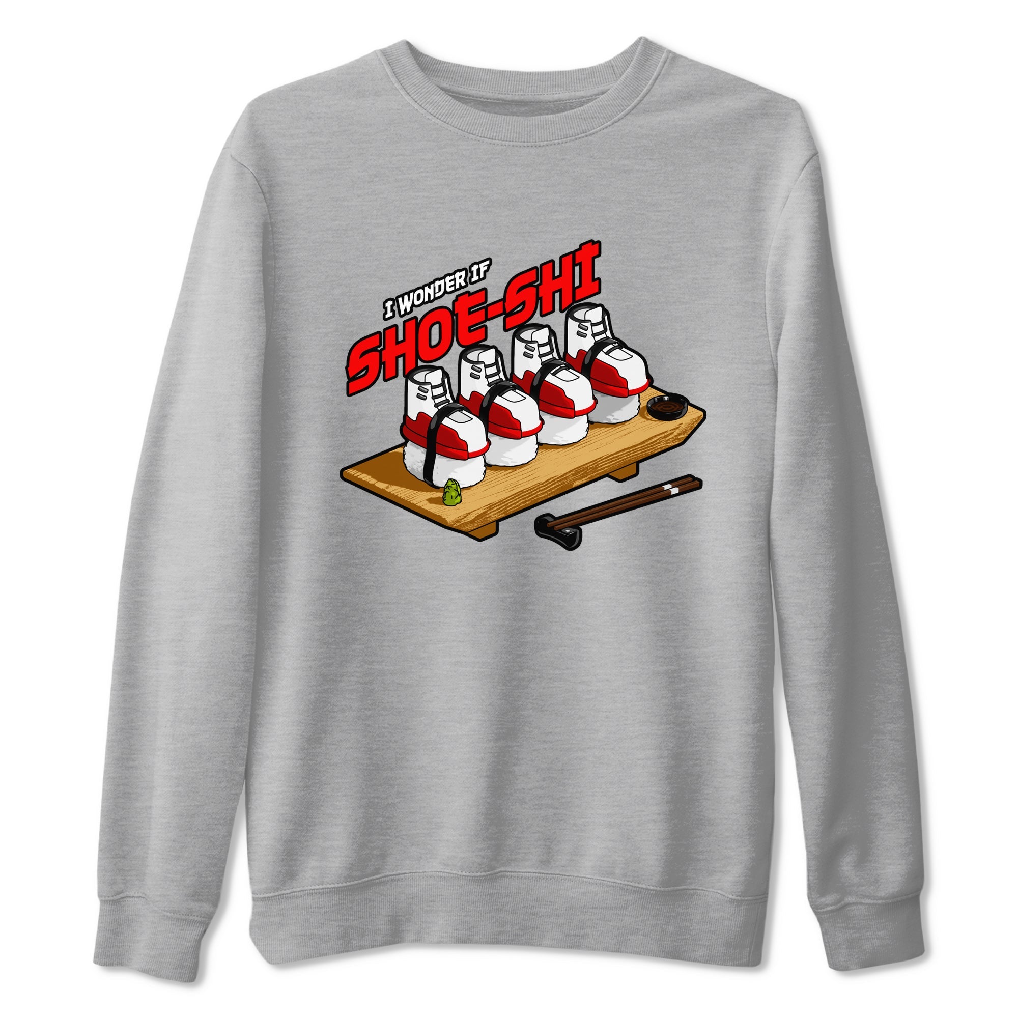 Air Jordan 12 Cherry shirt to match jordans Shoe-Shi sneaker tees AJ12 Cherry Drip Gear Zone Unisex Heather Grey 2 T-Shirt