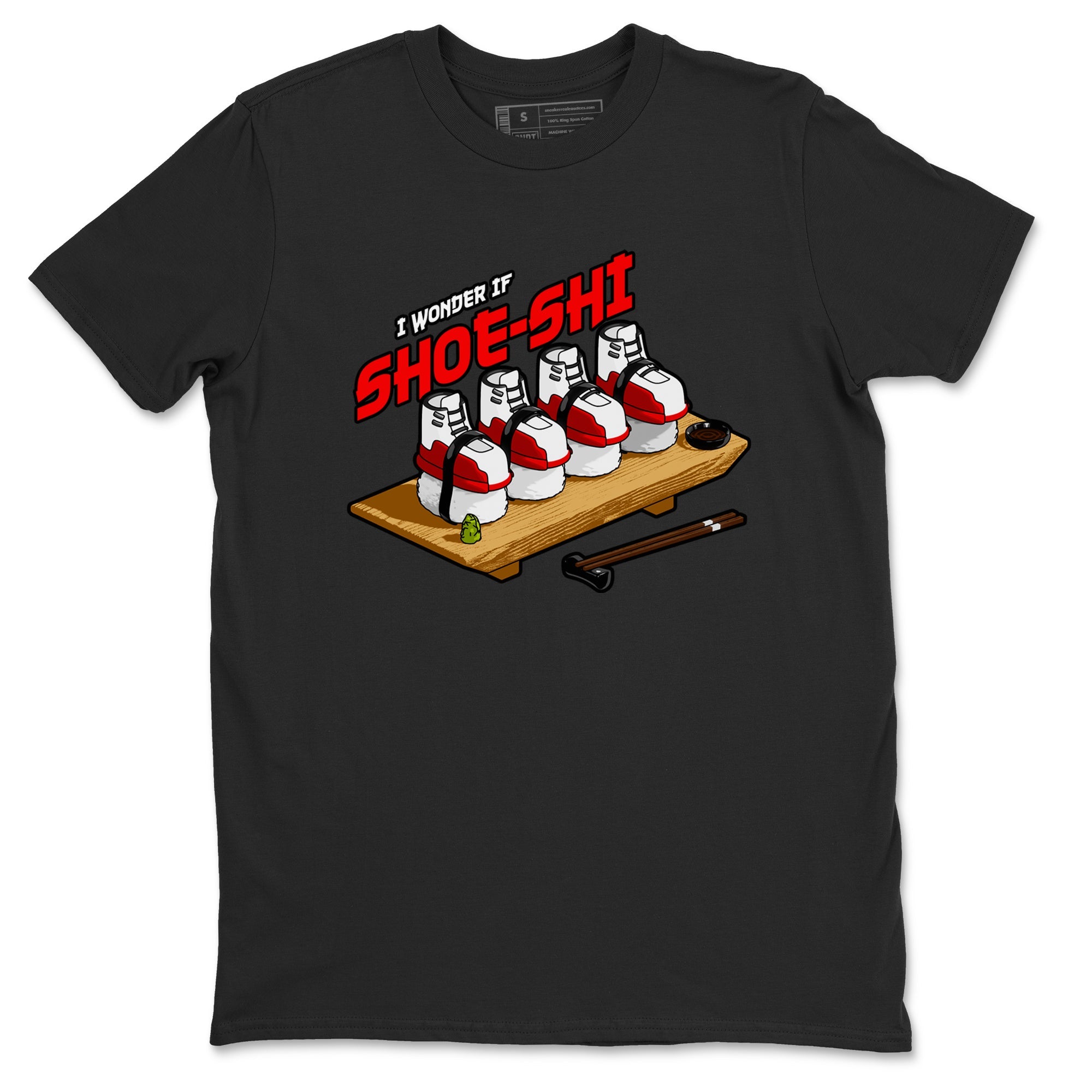 Air Jordan 12 Cherry shirt to match jordans Shoe-Shi sneaker tees AJ12 Cherry Drip Gear Zone Unisex Black 2 T-Shirt