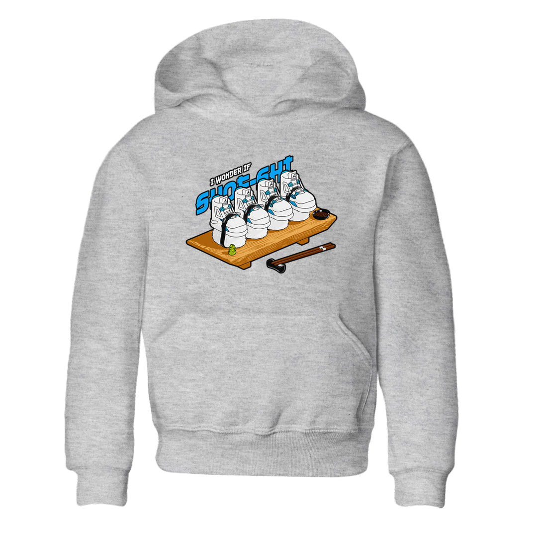 Air Jordan 4 Industrial Blue shirt to match jordans Shoe-Shi sneaker tees Air Jordan 4 Military Blue Drip Gear Zone baby toddler Heather Grey 2 cotton Shirt