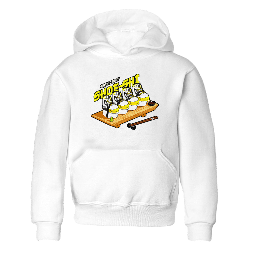 AJ4 Vivid Sulfur shirt to match jordans Shoe-Shi sneaker tees Air Jordan 4 Vivid Sulfur Drip Gear Zone baby toddler White 2 cotton Shirt
