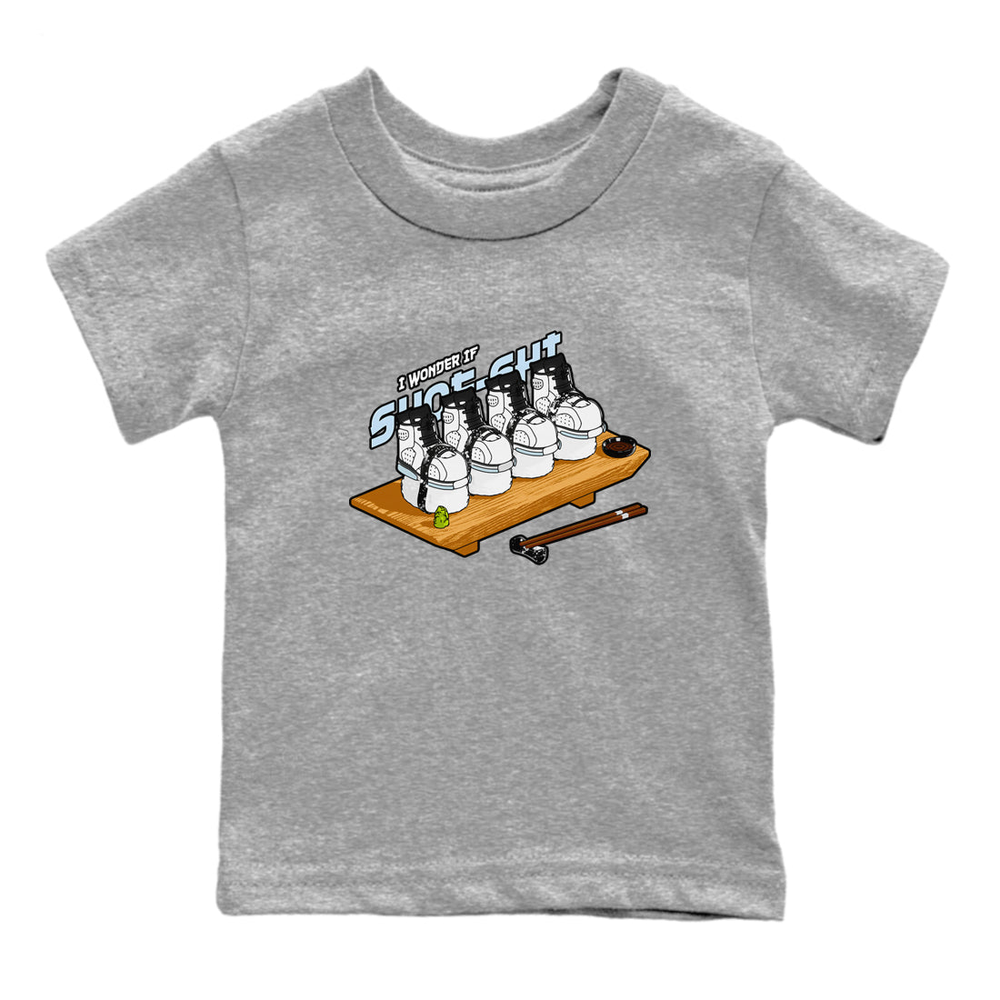 AJ6 White Black shirts to match jordans Shoe-Shi sneaker match tees Air Jordan 6 White Black Drip Gear Zone streetwear brand Baby and Youth Heather Grey 2 cotton tee