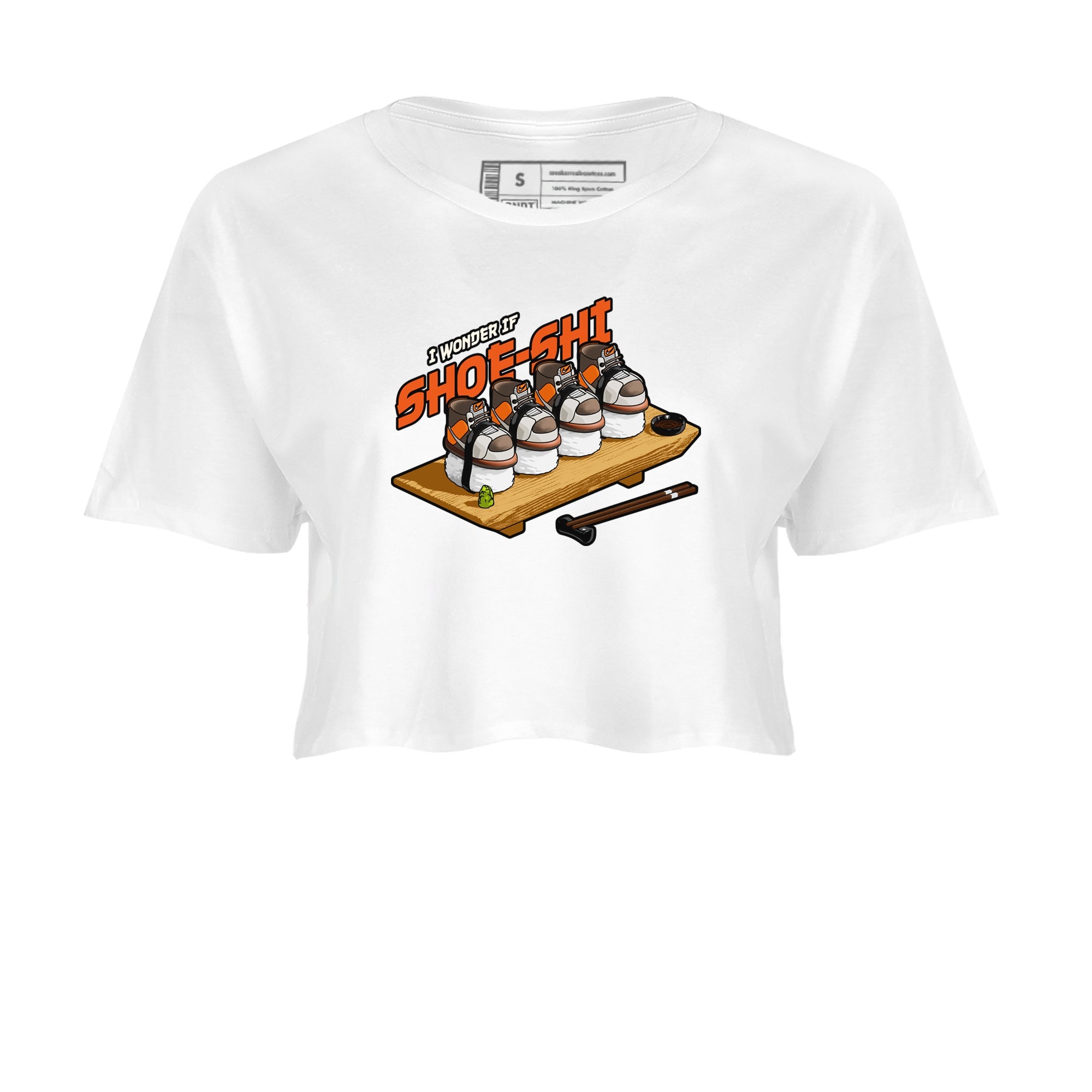 Dunk Red Panda shirt to match jordans Shoe-Shi sneaker tees Dunk Red Panda Drip Gear Zone White 2 Crop T-Shirt
