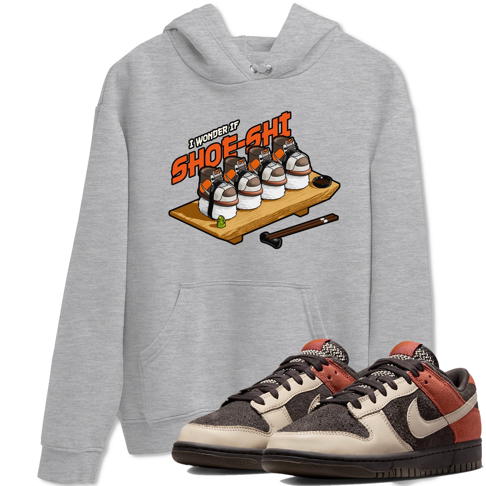 Dunk Red Panda shirt to match jordans Shoe-Shi sneaker tees Dunk Red Panda Drip Gear Zone Unisex Heather Grey 1 T-Shirt