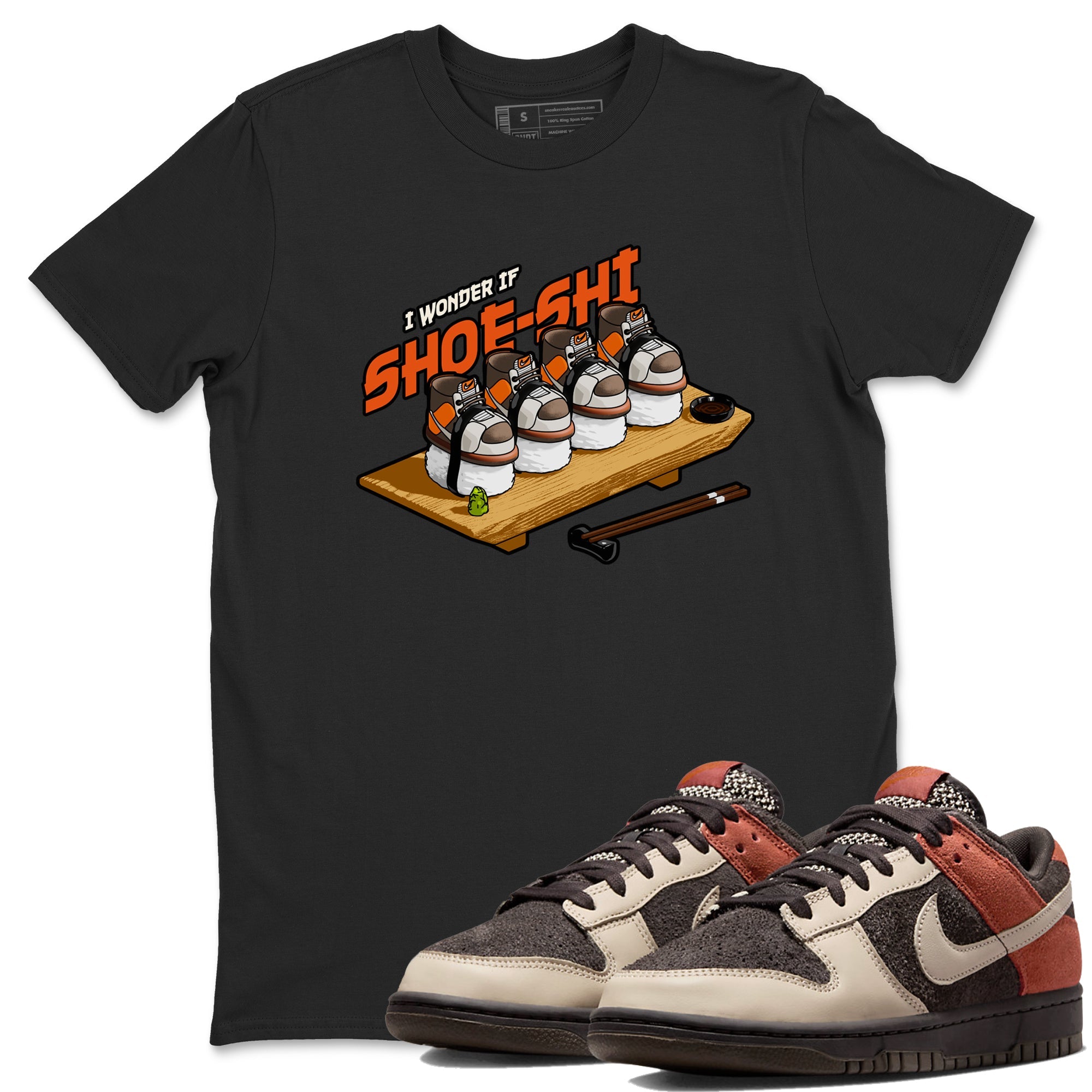 Dunk Red Panda shirt to match jordans Shoe-Shi sneaker tees Dunk Red Panda Drip Gear Zone Unisex Black 1 T-Shirt