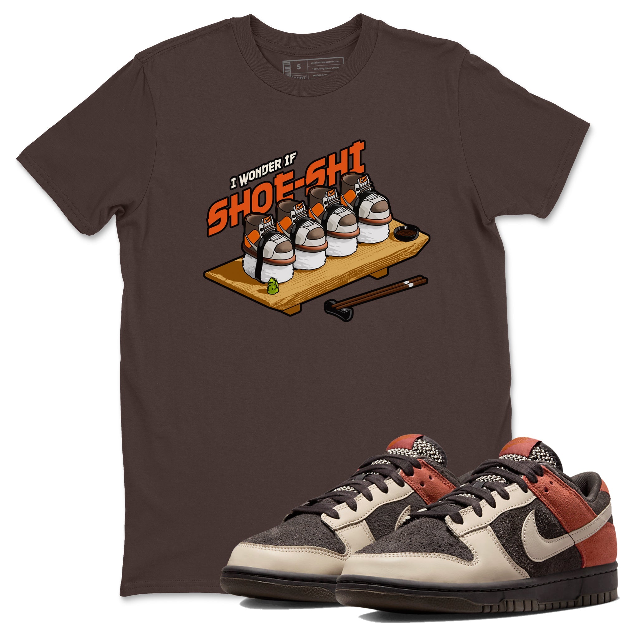 Dunk Red Panda shirt to match jordans Shoe-Shi sneaker tees Dunk Red Panda Drip Gear Zone Unisex Dark Chocolate 1 T-Shirt