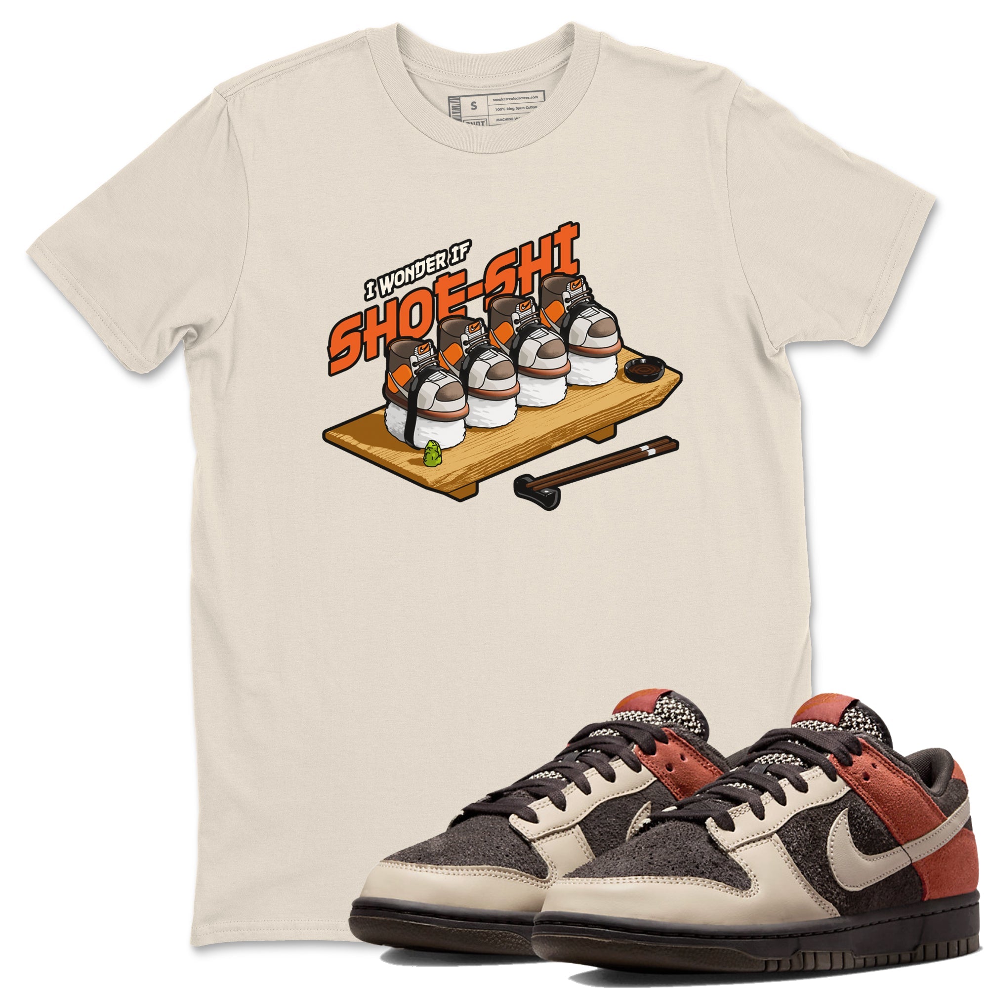 Dunk Red Panda shirt to match jordans Shoe-Shi sneaker tees Dunk Red Panda Drip Gear Zone Unisex Natural 1 T-Shirt