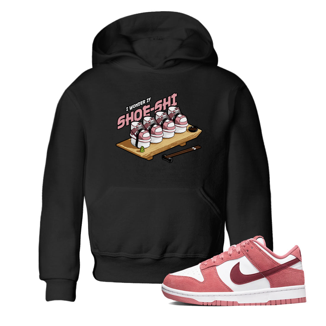 Dunk Valentines Day 2024 shirt to match jordans Shoe-Shi sneaker tees Dunk Happy Valentines Day 2024 Drip Gear Zone Baby Toddler Black 1 T-Shirt