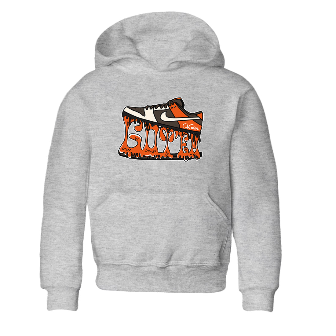 Dunk Red Panda shirt to match jordans Shoe Stuck sneaker tees Nike Dunk Low Red Panda Drip Gear Zone Baby Toddler Heather Grey 2 T-Shirt