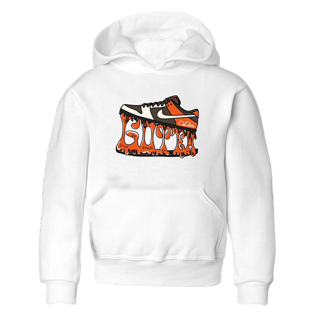 Dunk Red Panda shirt to match jordans Shoe Stuck sneaker tees Nike Dunk Low Red Panda Drip Gear Zone Baby Toddler White 2 T-Shirt