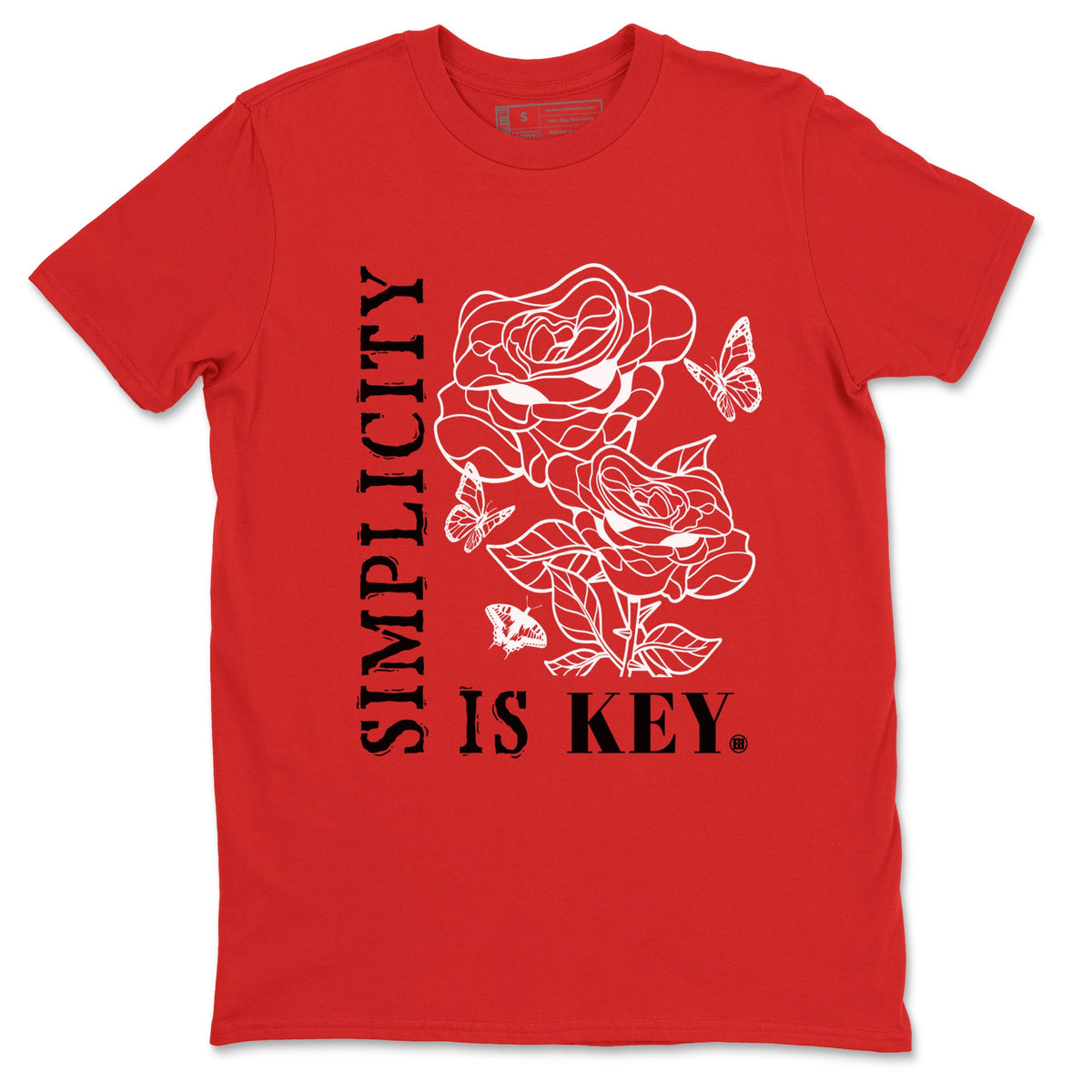 AE 1 Bred Shirts To Match Jordans Simplicity Is Key sneaker match tees AE 1 Bred Tee Drip Gear Zone unisex cotton Red 2 crew neck shirts