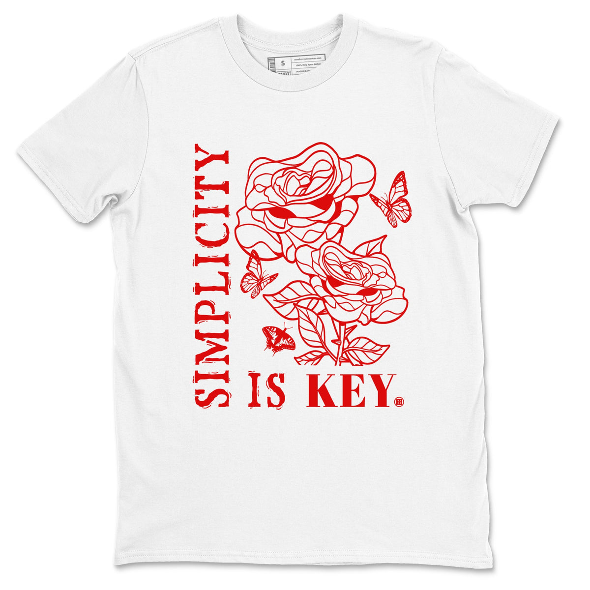 AE 1 Bred Shirts To Match Jordans Simplicity Is Key sneaker match tees AE 1 Bred Tee Drip Gear Zone unisex cotton White 2 crew neck shirts