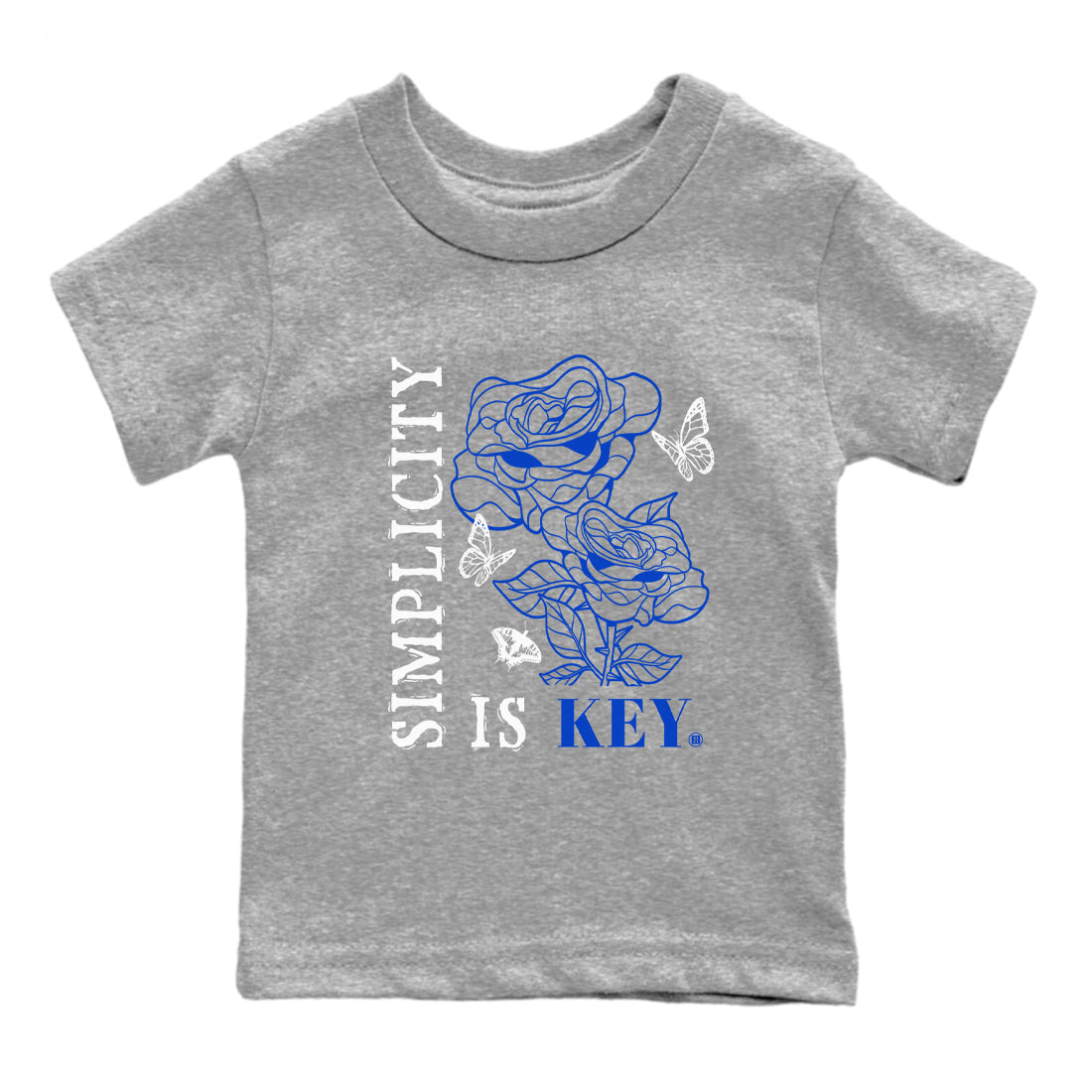 Air Jordan 12 Blueberry Shirts To Match Jordans Simplicity Is Key sneaker match tees Air Jordan 12 Blueberry Tee Drip Gear Zone Youth Baby Heather Grey 2 crew neck shirts