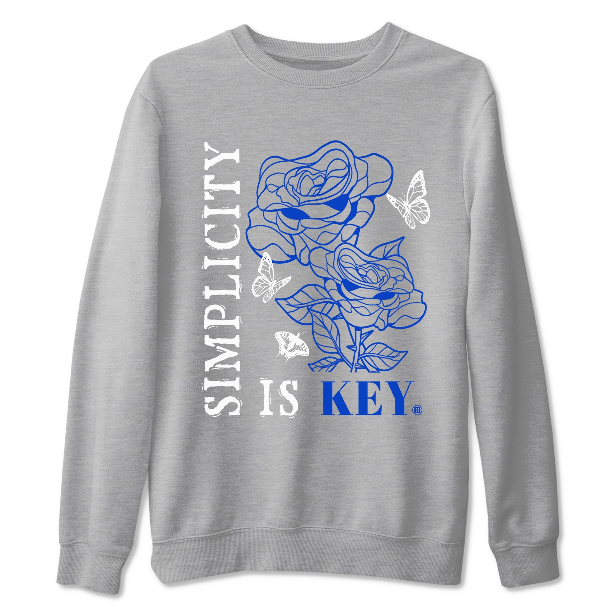 Air Jordan 12 Blueberry Shirts To Match Jordans Simplicity Is Key sneaker match tees Air Jordan 12 Blueberry Tee Drip Gear Zone unisex cotton Heather Grey 2 crew neck shirts