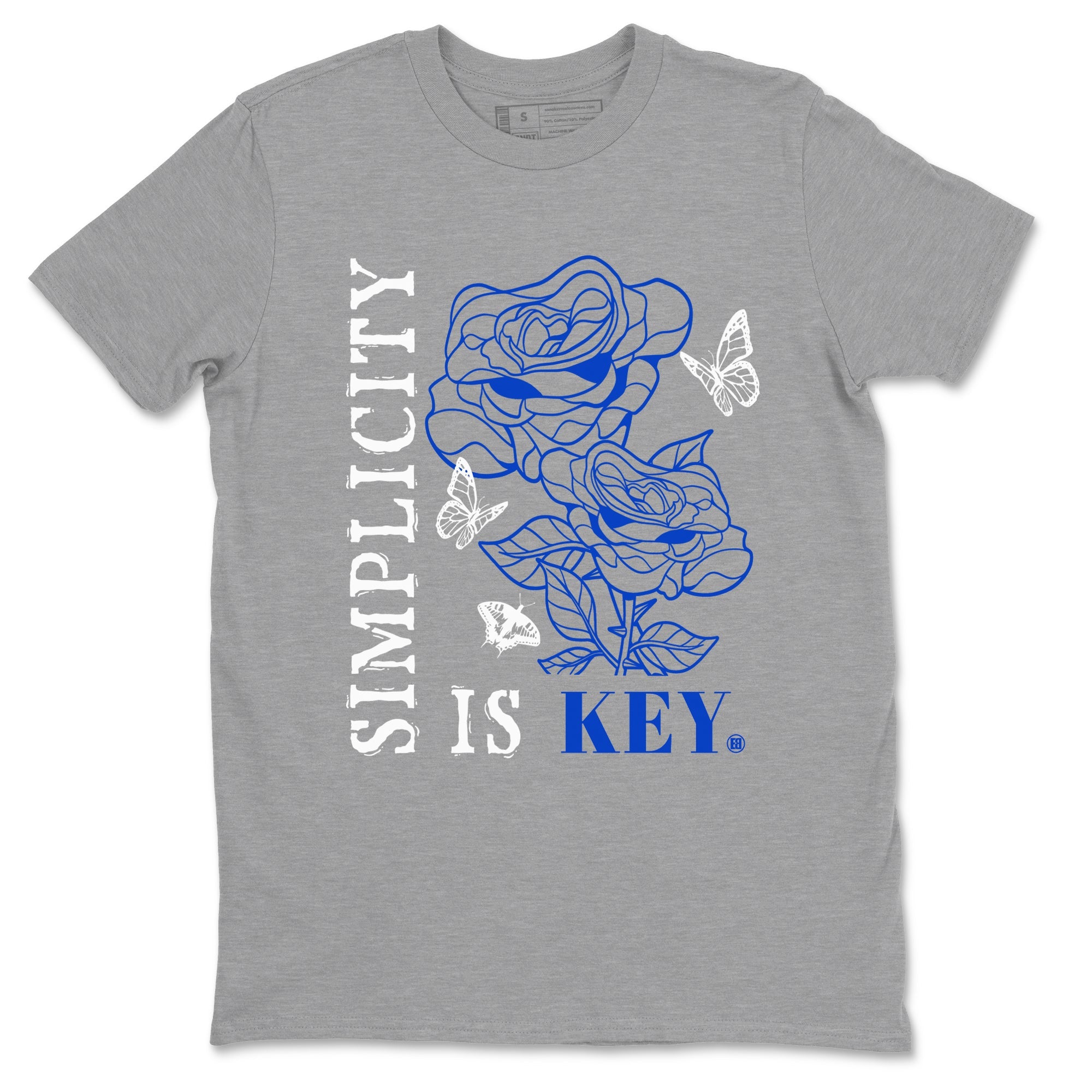 Air Jordan 12 Blueberry Shirts To Match Jordans Simplicity Is Key sneaker match tees Air Jordan 12 Blueberry Tee Drip Gear Zone unisex cotton Heather Grey 2 crew neck shirts