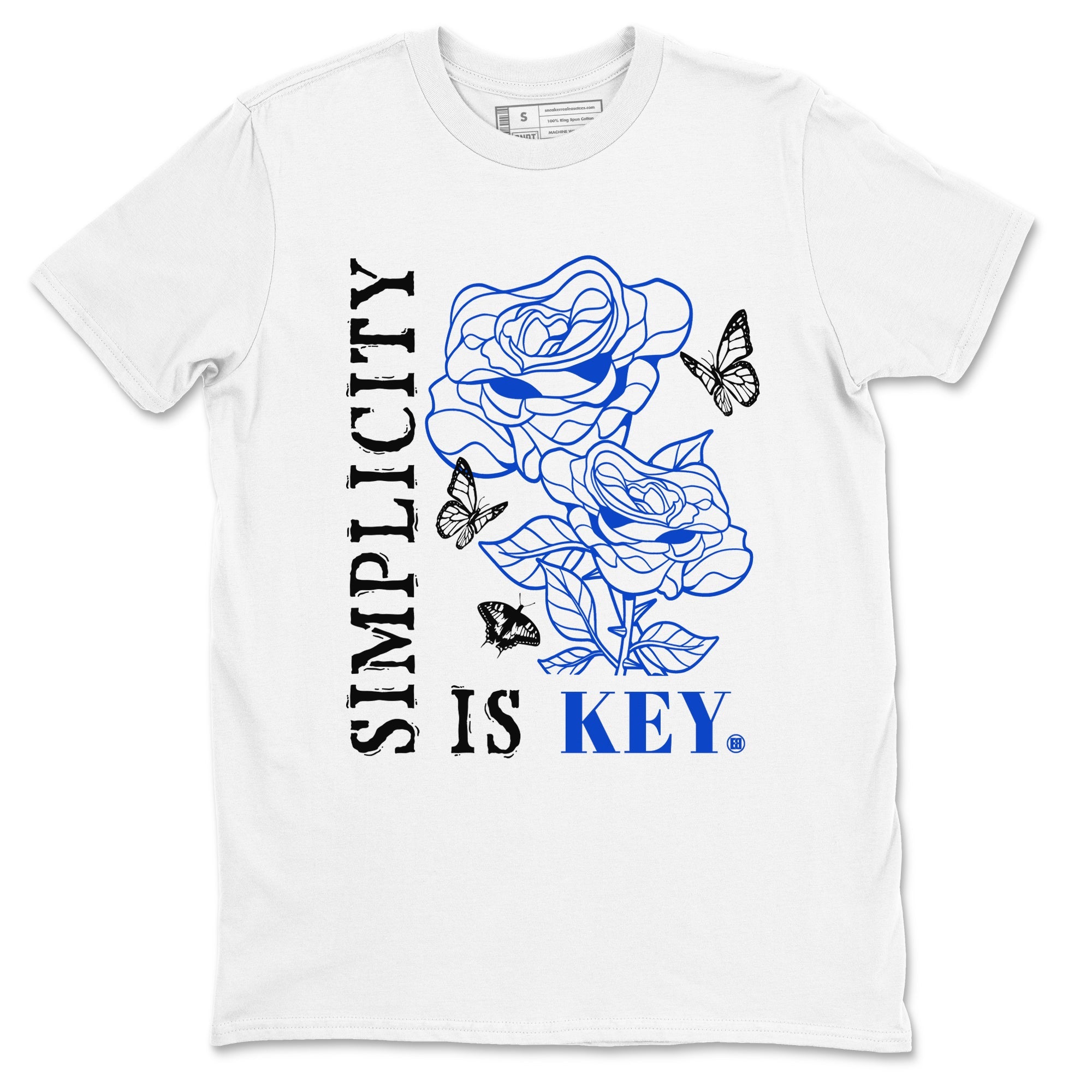 Air Jordan 12 Blueberry Shirts To Match Jordans Simplicity Is Key sneaker match tees Air Jordan 12 Blueberry Tee Drip Gear Zone unisex cotton White 2 crew neck shirts