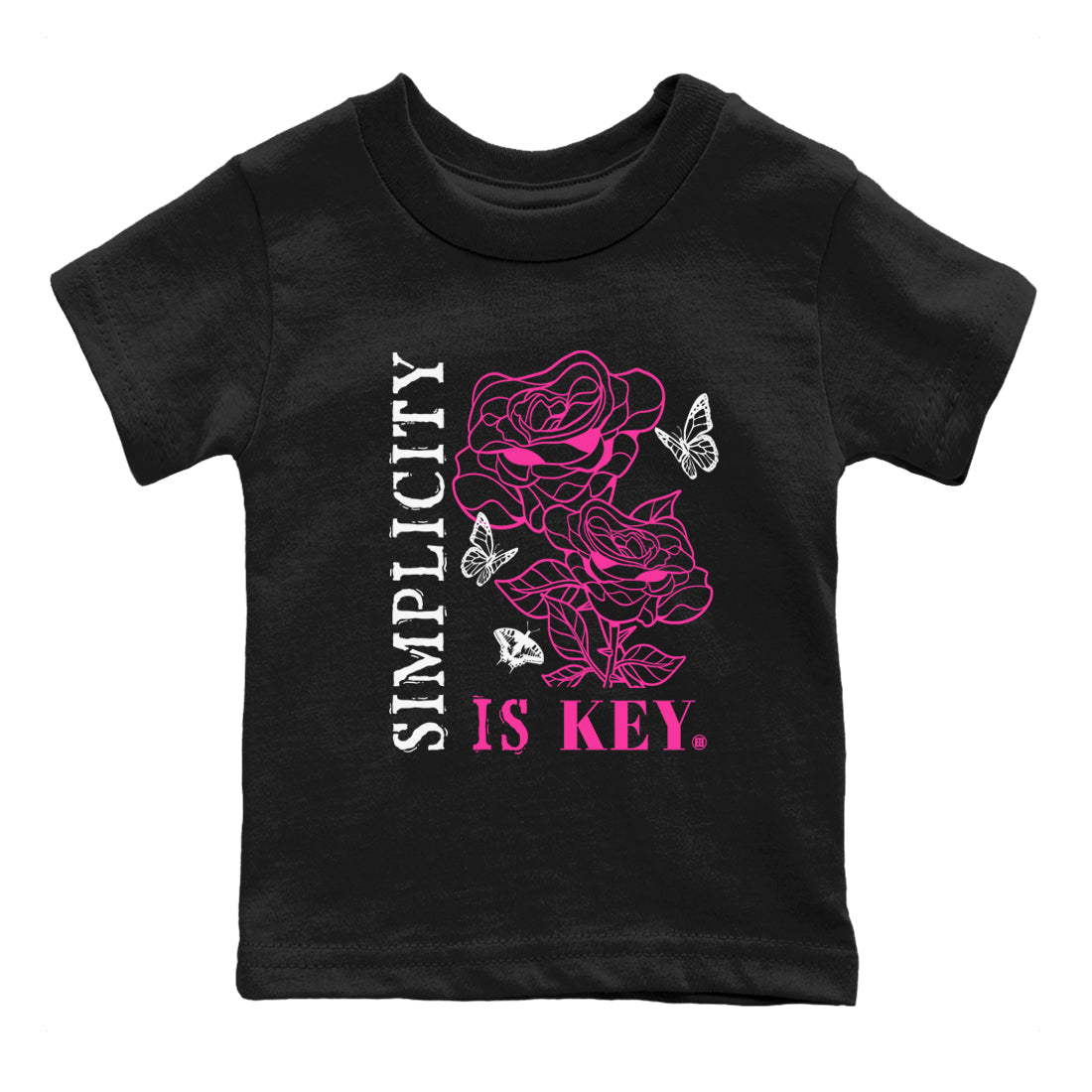 Nike KD 4 Retro Aunt Pearl shirts to match jordans Simplicity Is Key sneaker match tees Nike KD 4 Aunt Pearl match shoes to clothes Drip Gear Zone Youth Baby Black 2 tee