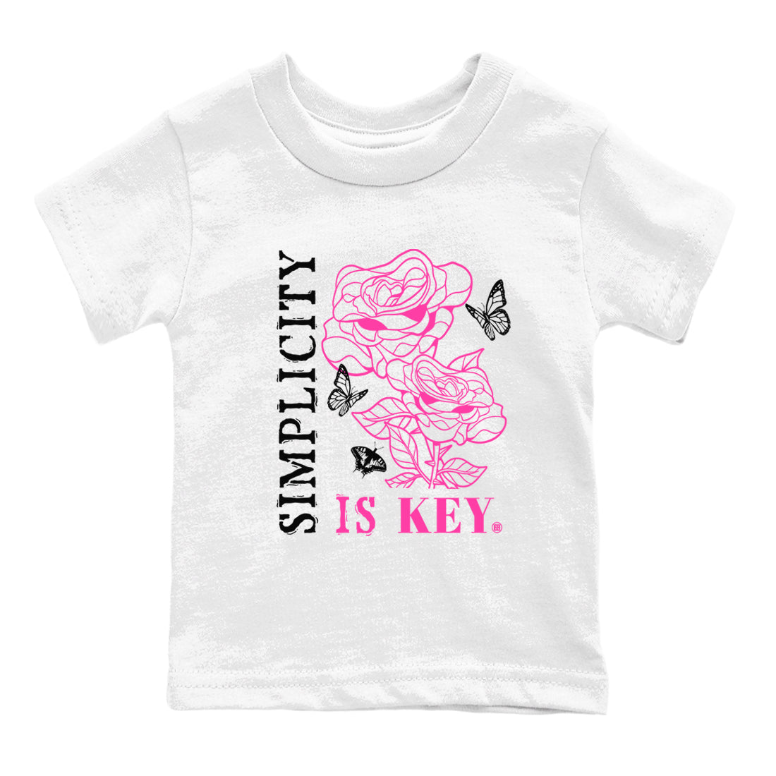Nike KD 4 Retro Aunt Pearl shirts to match jordans Simplicity Is Key sneaker match tees Nike KD 4 Aunt Pearl match shoes to clothes Drip Gear Zone Youth Baby White 2 tee
