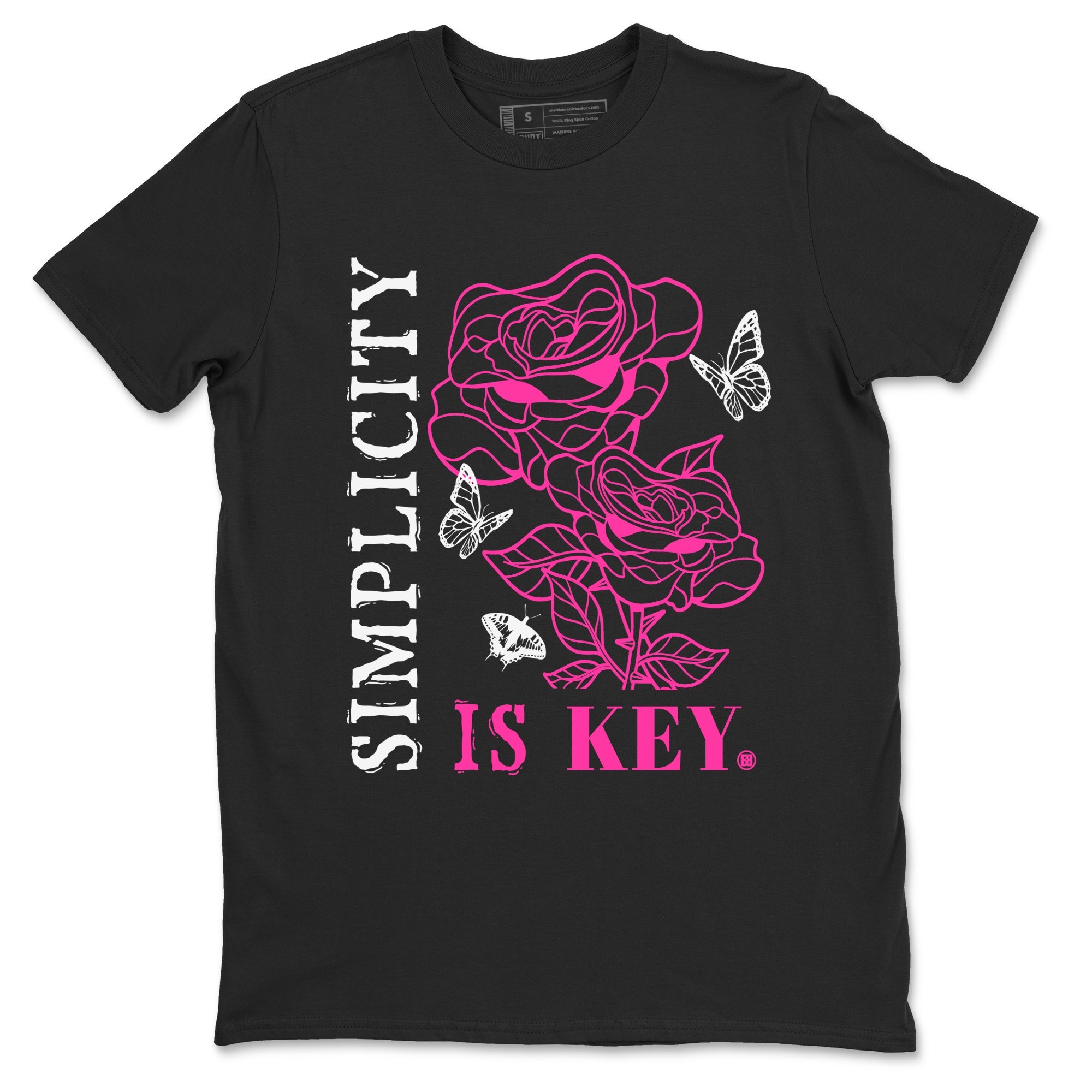 Nike KD 4 Retro Aunt Pearl shirts to match jordans Simplicity Is Key sneaker match tees Nike KD 4 Aunt Pearl match shoes to clothes Drip Gear Zone unisex cotton Black 2 shirts