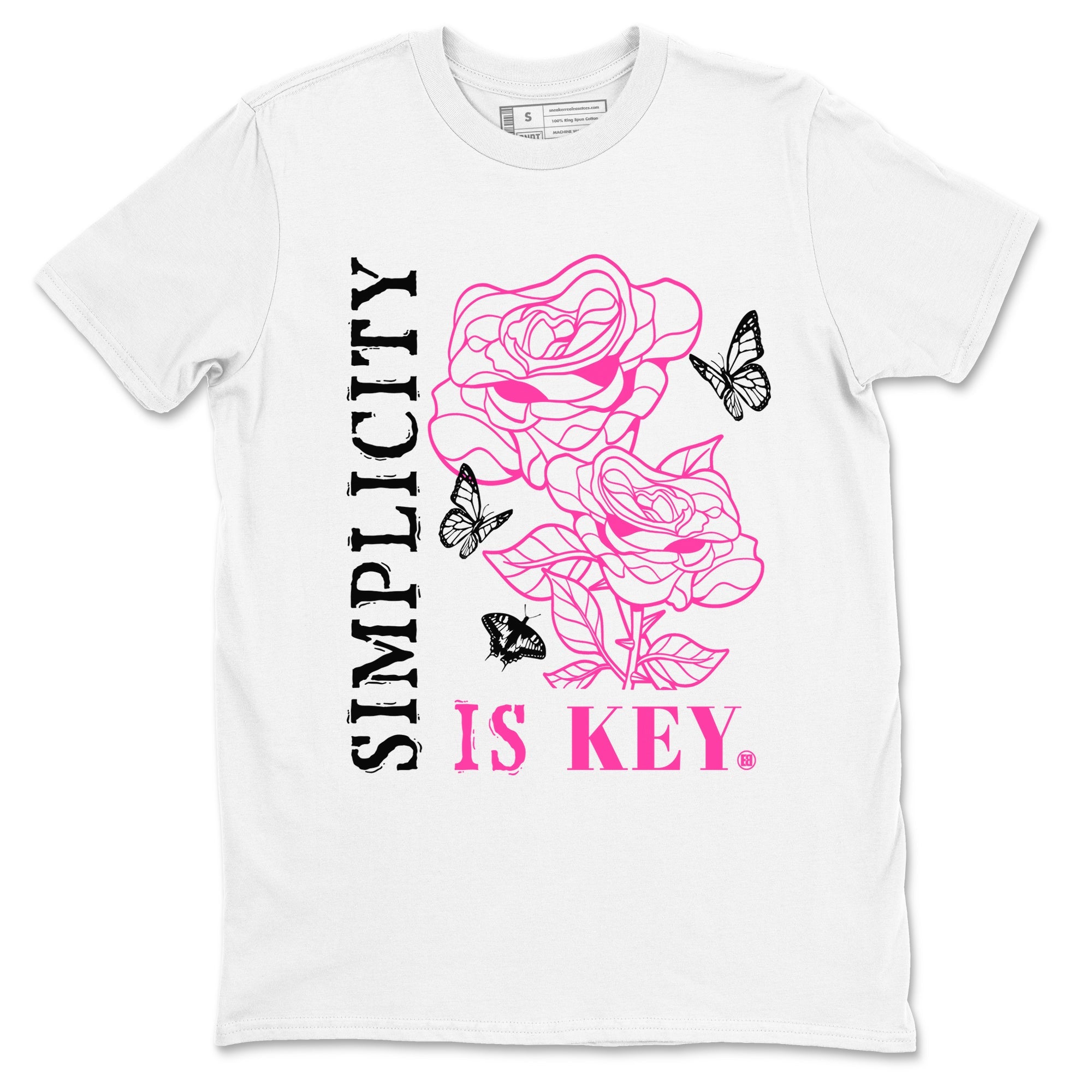 Nike KD 4 Retro Aunt Pearl shirts to match jordans Simplicity Is Key sneaker match tees Nike KD 4 Aunt Pearl match shoes to clothes Drip Gear Zone unisex cotton White 2 shirts