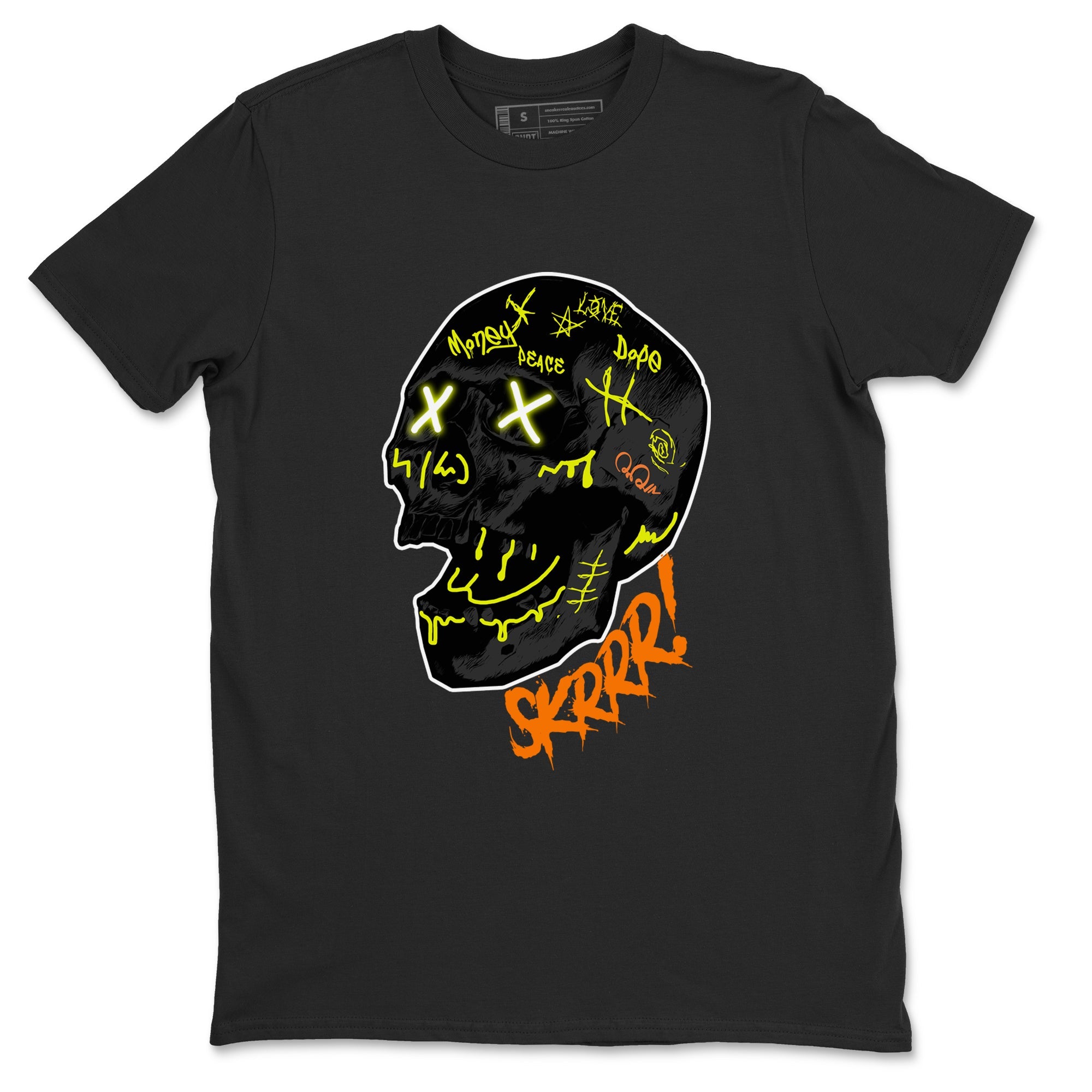 Dunk Halloween shirt to match jordans Skrrr sneaker tees Halloween night dress Dunk Halloween Drip Gear Zone Unisex Black 2 T-Shirt