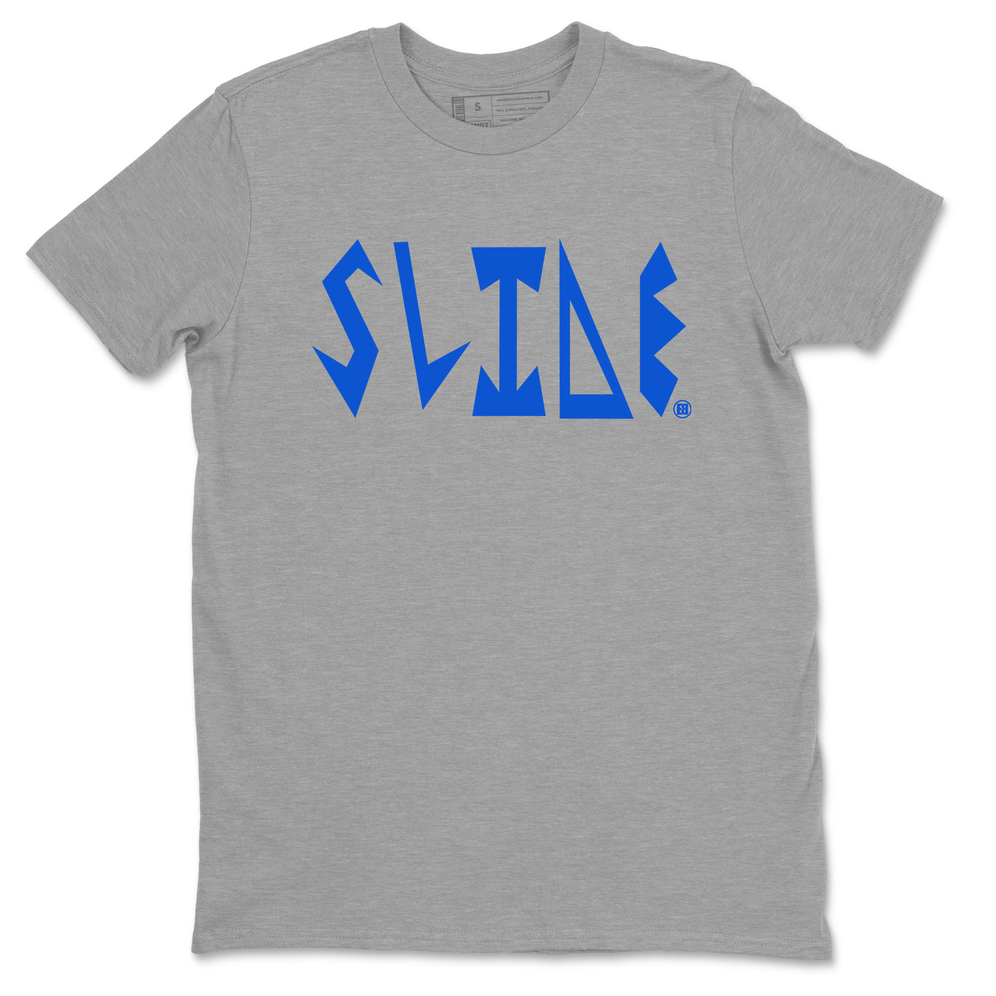 Yeezy Slide Azure shirts to match jordans Slide Letters sneaker match tees Yeezy Slide Azure Drip Gear Zone streetwear brand Heather Grey 2 unisex cotton tee