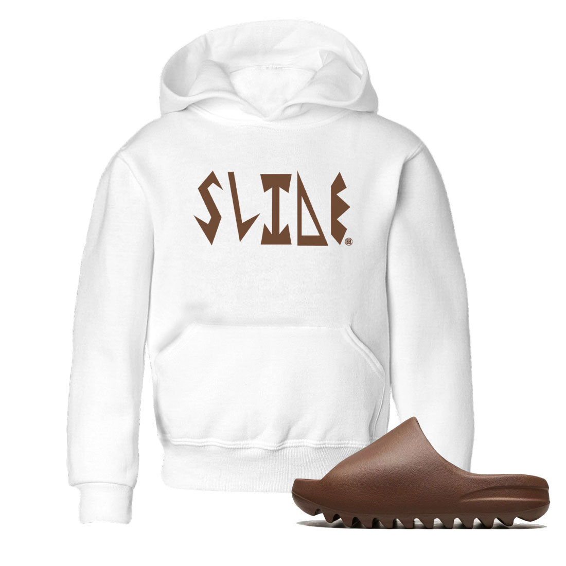 Yeezy Slide Flax shirts to match jordans Slide Letters sneaker match tees Yeezy Slide Flax Drip Gear Zone streetwear brand Baby and Youth White 1 cotton tee