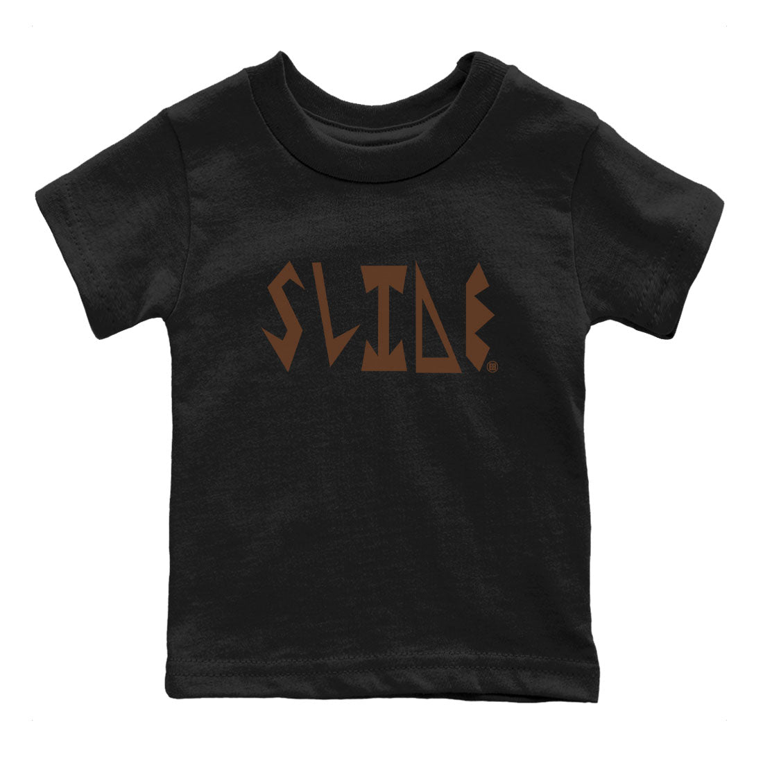 Yeezy Slide Flax shirts to match jordans Slide Letters sneaker match tees Yeezy Slide Flax Drip Gear Zone streetwear brand Baby and Youth Black 2 cotton tee