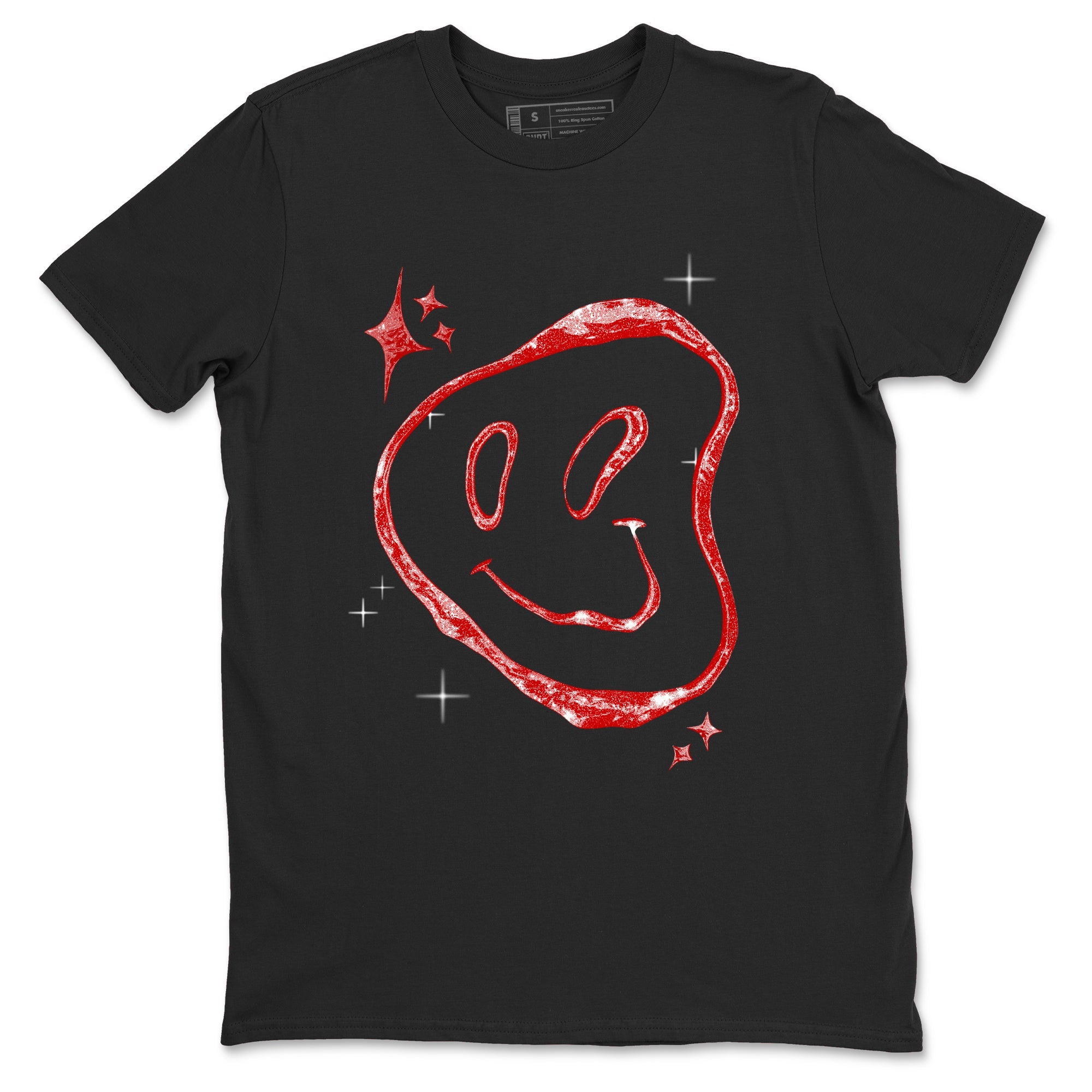 Sneaker Threads  Sneaker Tees To Match Air Foamposite One Cough Drop  Smiling Pearl Graphic Tee Black 2. Perfect for Jordan releases 2025 colorways.