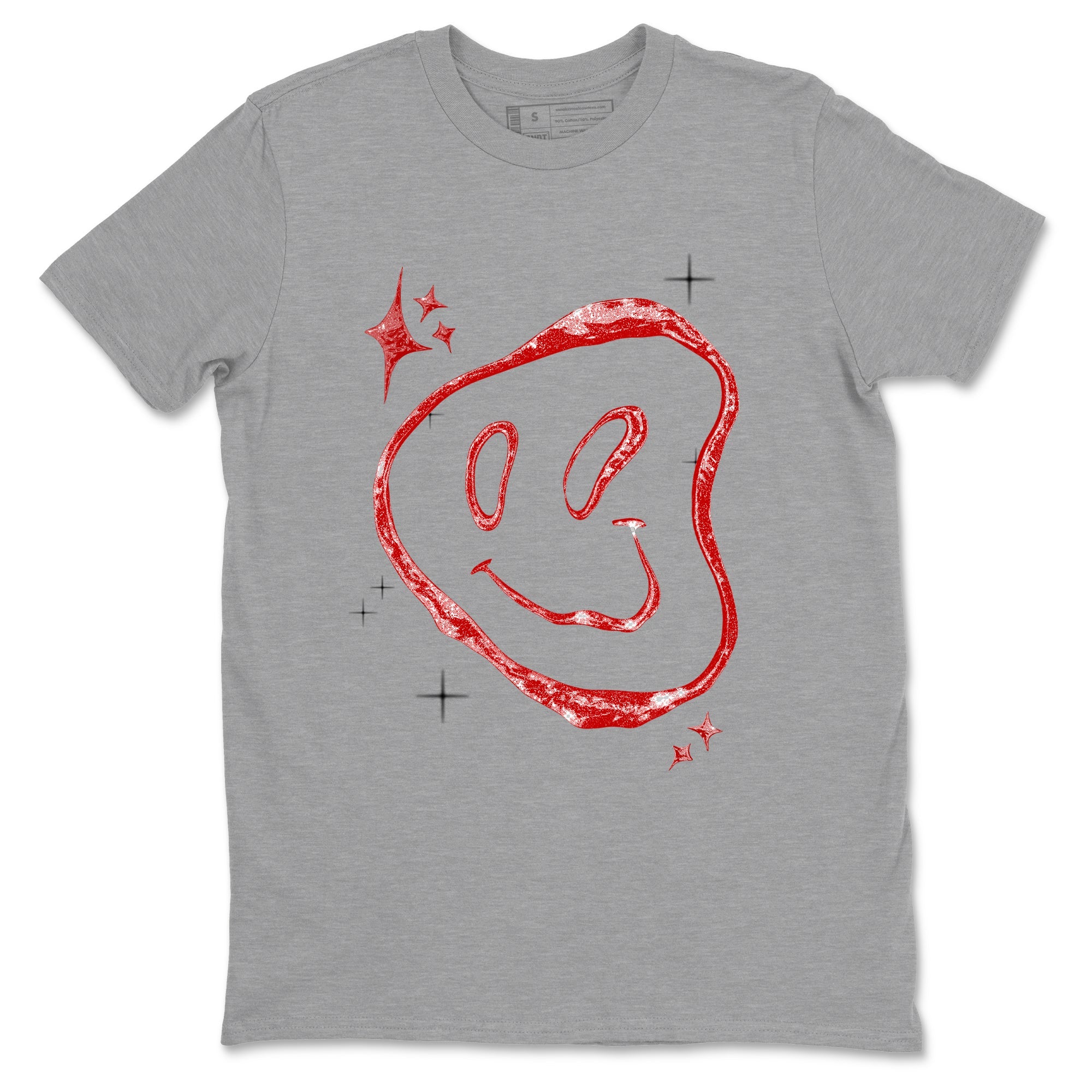 Sneaker Threads  Sneaker Tees To Match Air Foamposite One Cough Drop  Smiling Pearl Graphic Tee Heather Grey 2. Perfect for Jordan releases 2025 colorways.