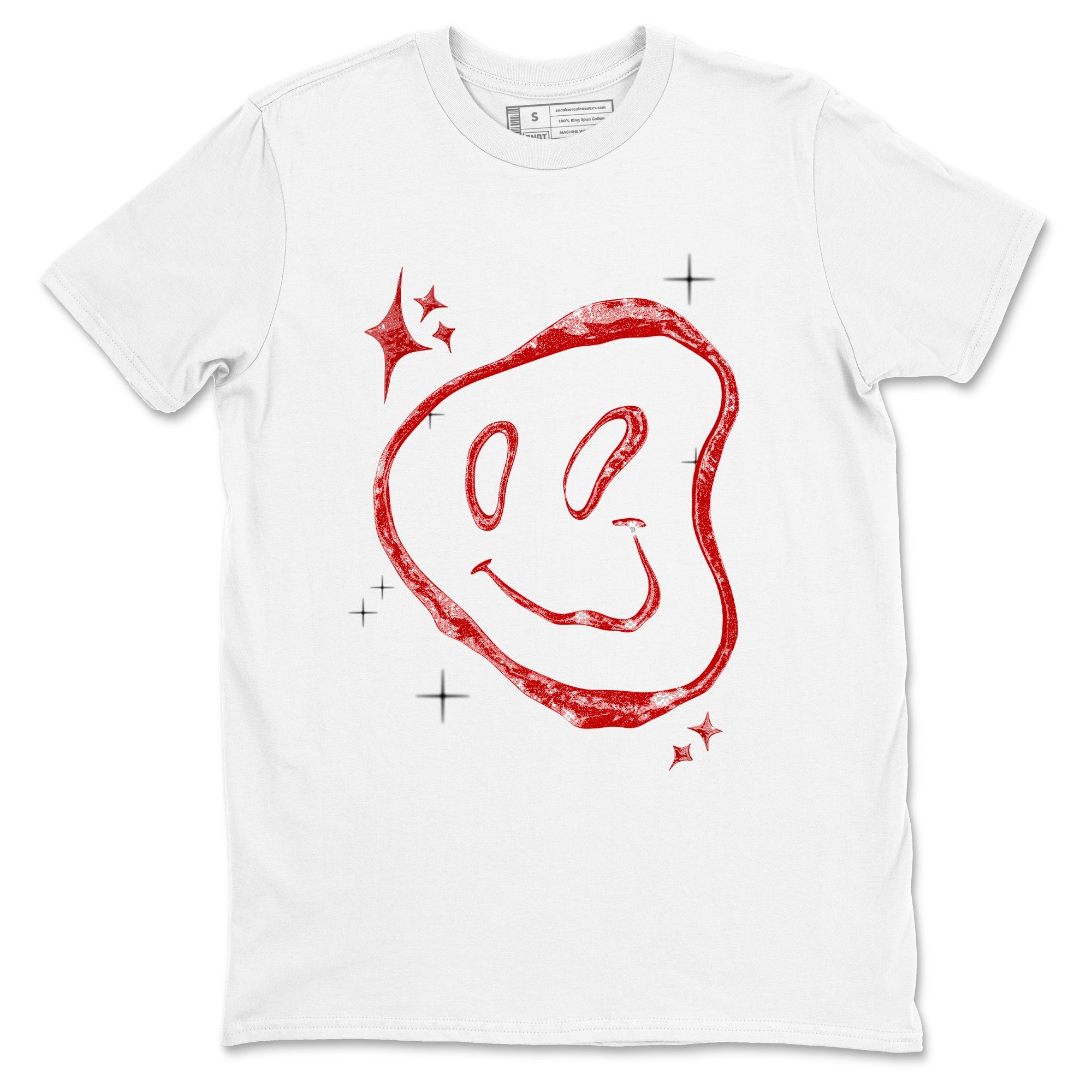 Sneaker Threads  Sneaker Tees To Match Air Foamposite One Cough Drop  Smiling Pearl Graphic Tee White 2. Perfect for Jordan releases 2025 colorways.
