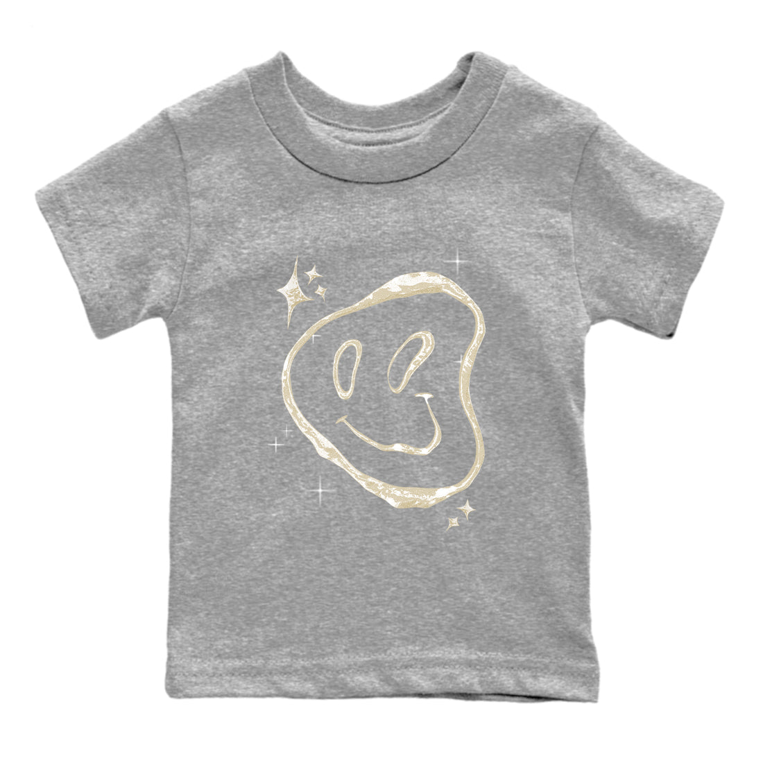 Sneaker Threads  Sneaker Tees To Match Air Foamposite One Pearl  Smiling Pearl Youth Graphic Tee Heather Grey 2. Perfect for Jordan releases 2025 colorways.