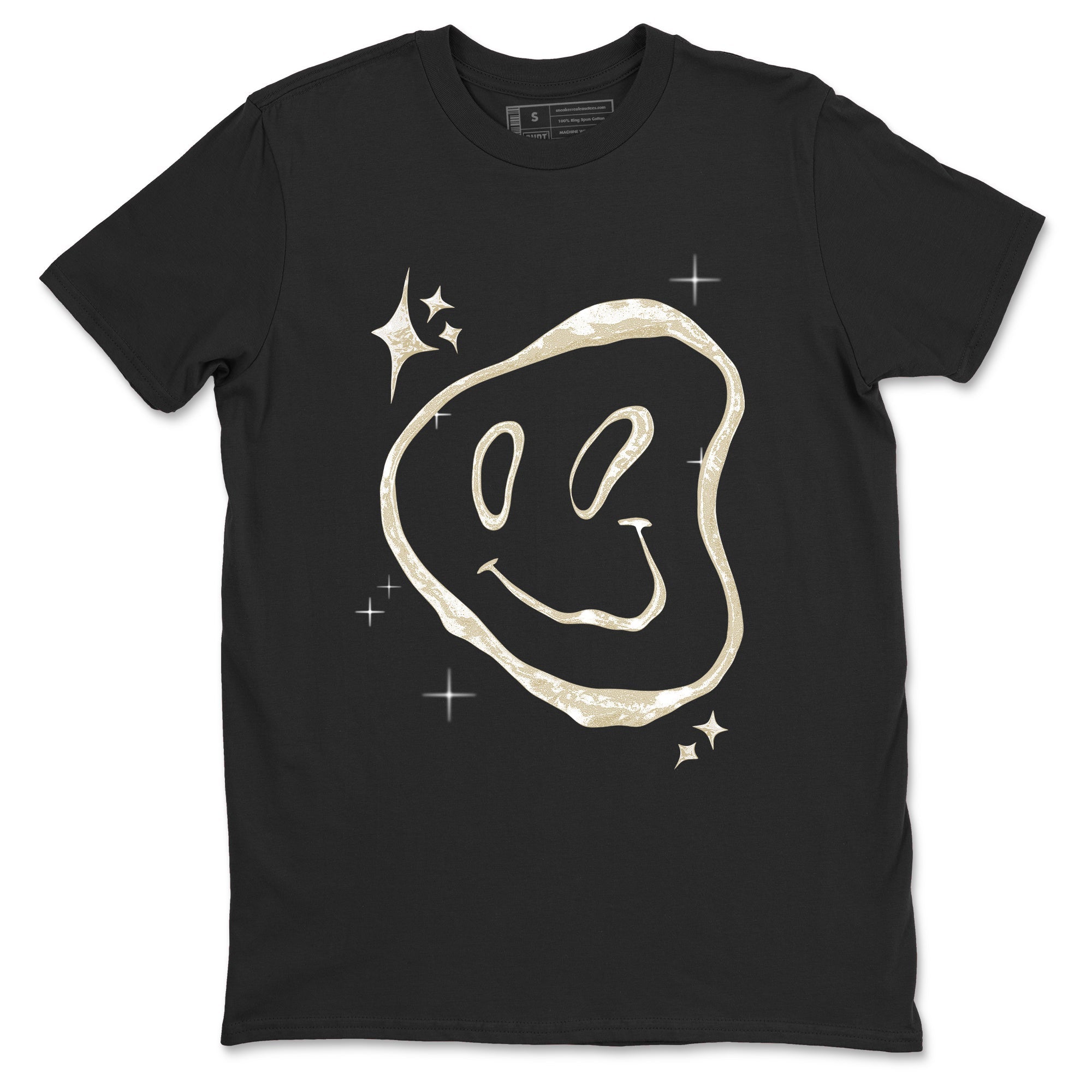 Sneaker Threads  Sneaker Tees To Match Air Foamposite One Pearl  Smiling Pearl Graphic Tee Black 2. Perfect for Jordan releases 2025 colorways.