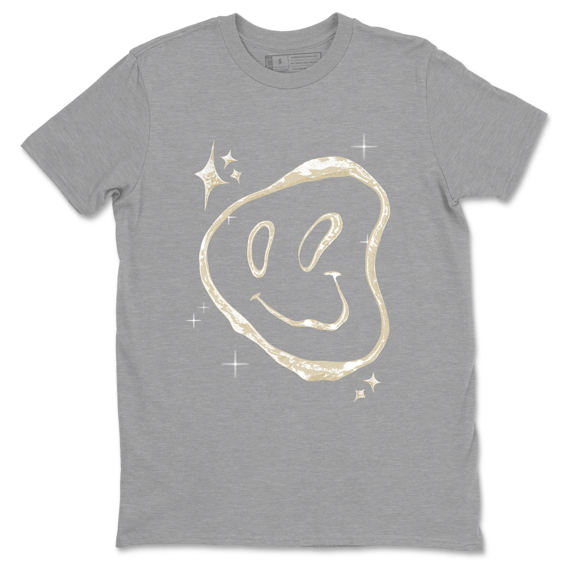 Sneaker Threads  Sneaker Tees To Match Air Foamposite One Pearl  Smiling Pearl Graphic Tee Heather Grey 2. Perfect for Jordan releases 2025 colorways.