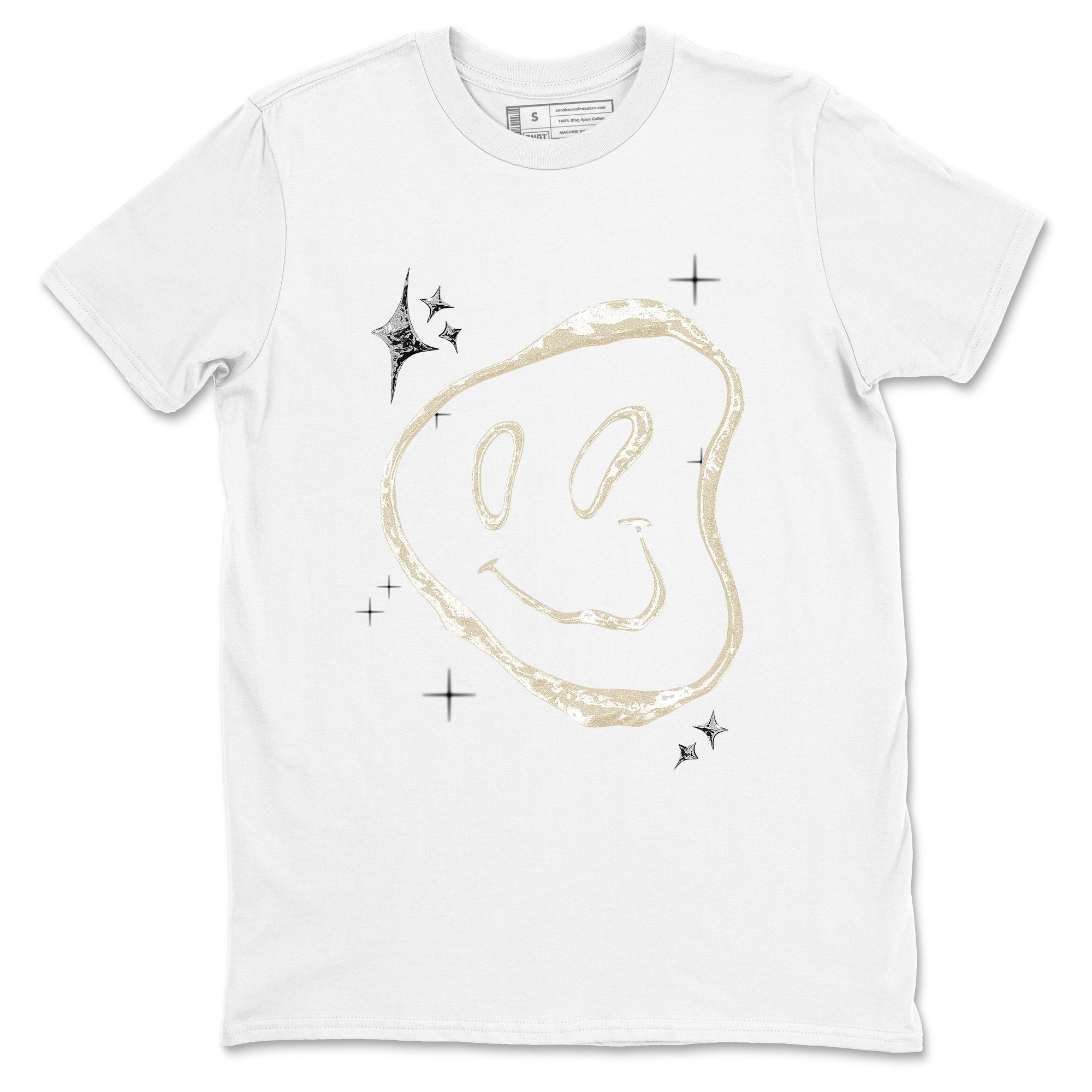Sneaker Threads  Sneaker Tees To Match Air Foamposite One Pearl  Smiling Pearl Graphic Tee White 2. Perfect for Jordan releases 2025 colorways.