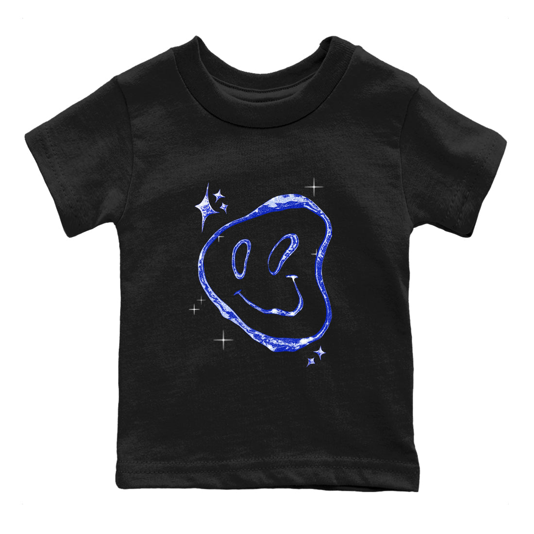 Sneaker Threads  Sneaker Tees To Match Air Foamposite One Royal  Smiling Pearl Youth Graphic Tee Black 2. Perfect for Jordan releases 2025 colorways.