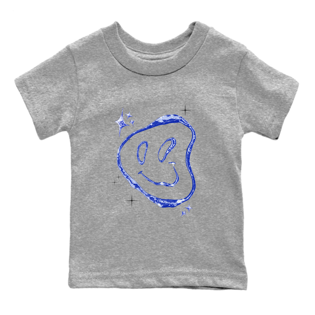 Sneaker Threads  Sneaker Tees To Match Air Foamposite One Royal  Smiling Pearl Youth Graphic Tee Heather Grey 2. Perfect for Jordan releases 2025 colorways.
