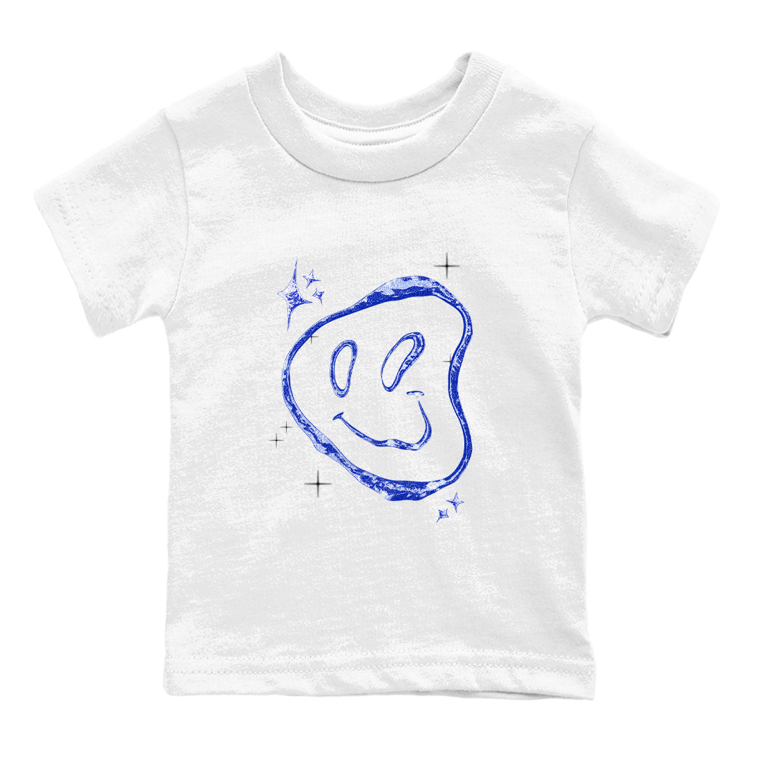 Sneaker Threads  Sneaker Tees To Match Air Foamposite One Royal  Smiling Pearl Youth Graphic Tee White 2. Perfect for Jordan releases 2025 colorways.