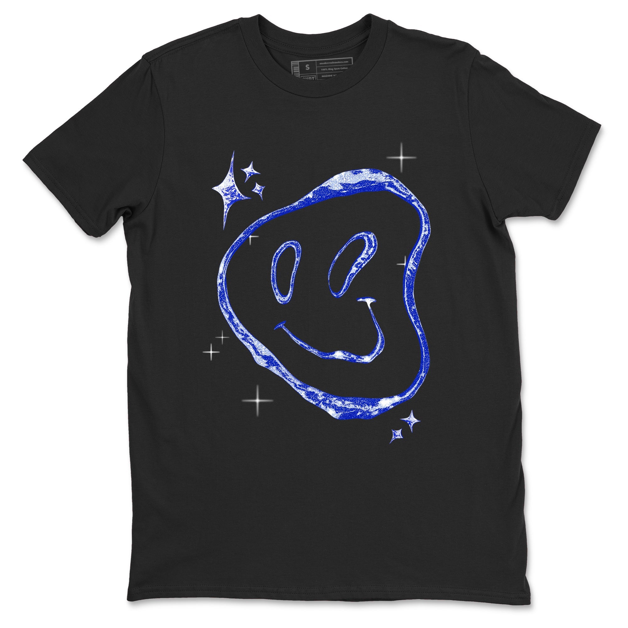 Sneaker Threads  Sneaker Tees To Match Air Foamposite One Royal  Smiling Pearl Graphic Tee Black 2. Perfect for Jordan releases 2025 colorways.