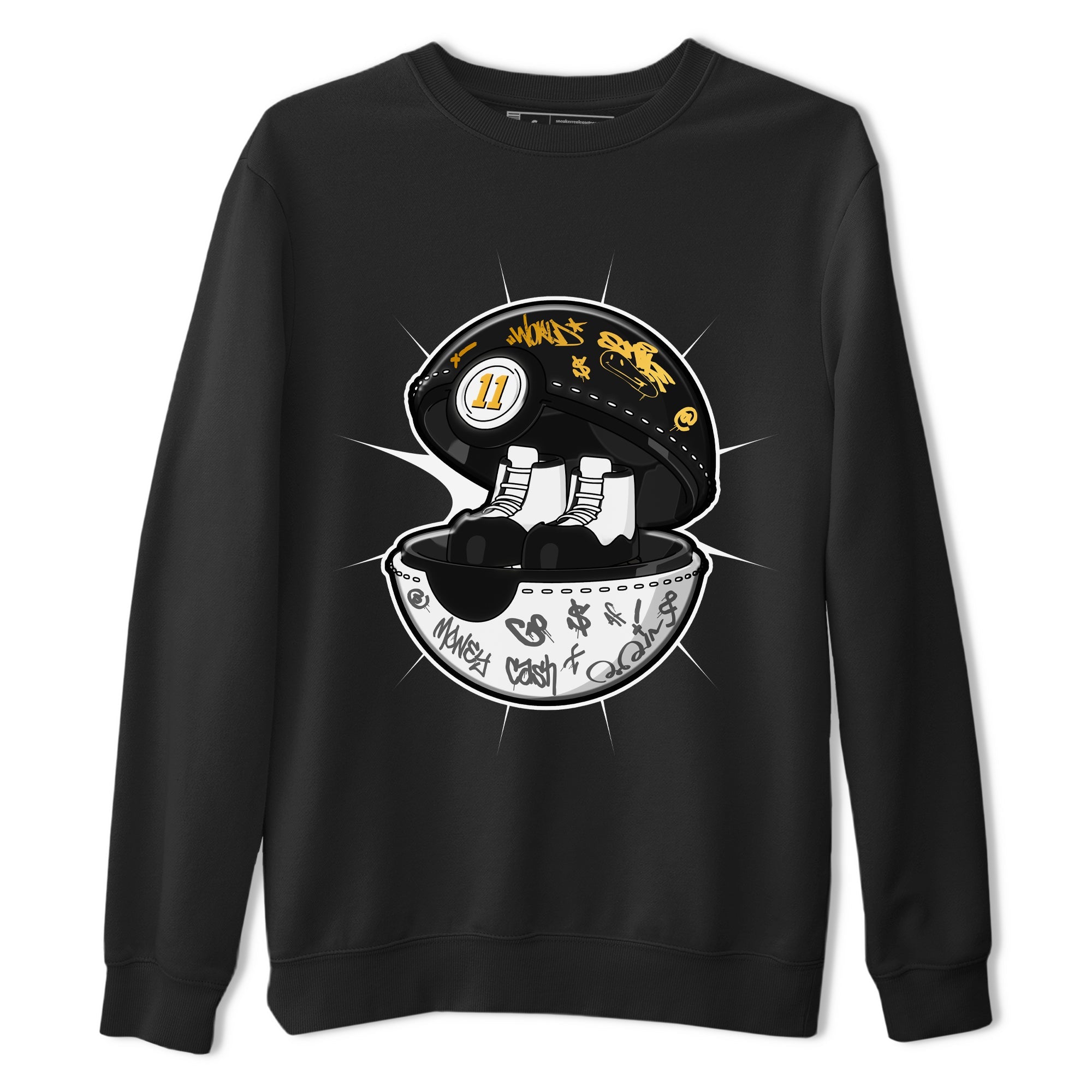 Air Jordan 11 Gratitude shirt to match jordans Sneaker Capsule sneaker tees AJ11 Gratitude Drip Gear Zone Unisex Black 2 T-Shirt