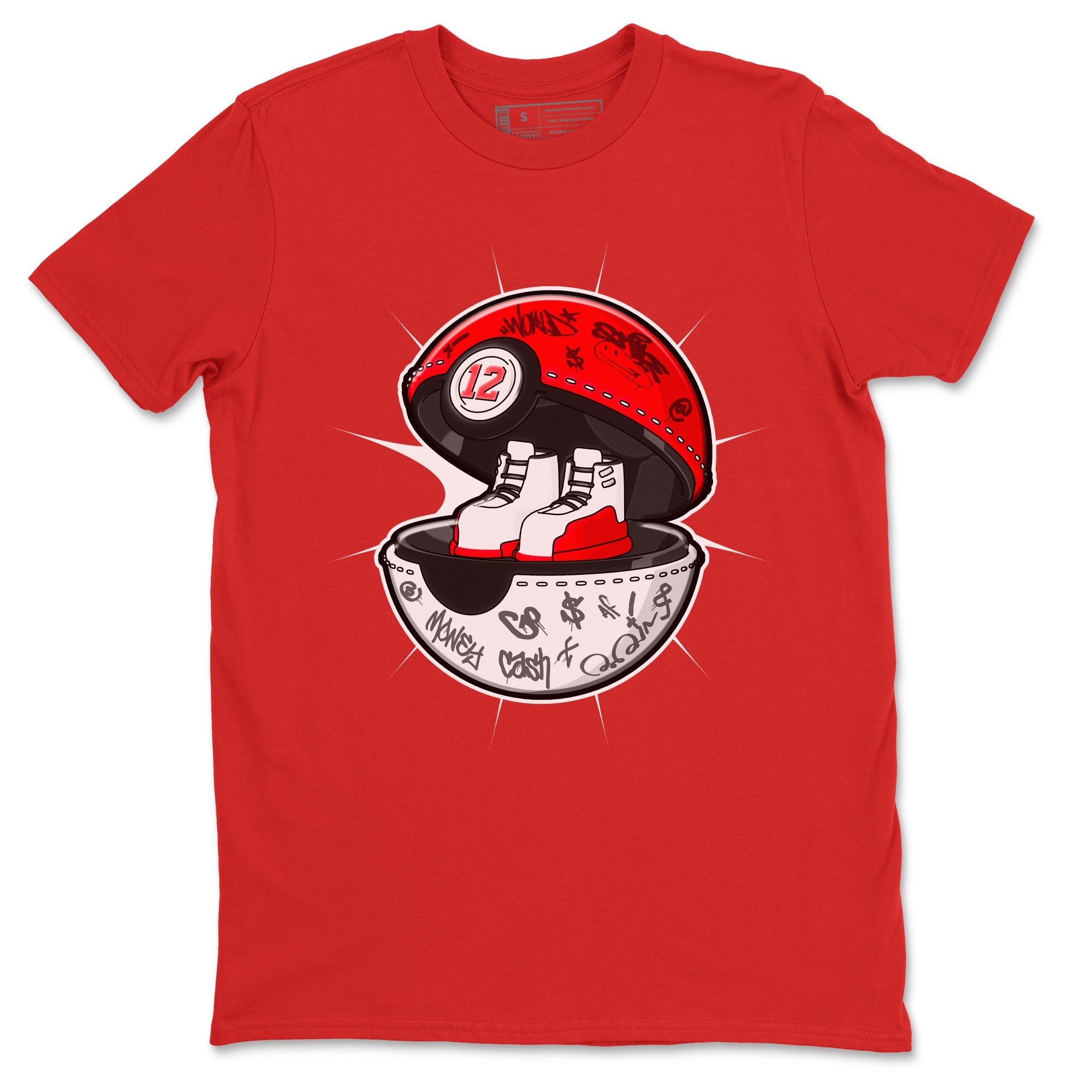 Air Jordan 12 Cherry shirt to match jordans Sneaker Capsule sneaker tees AJ12 Cherry Drip Gear Zone Unisex Red 2 T-Shirt